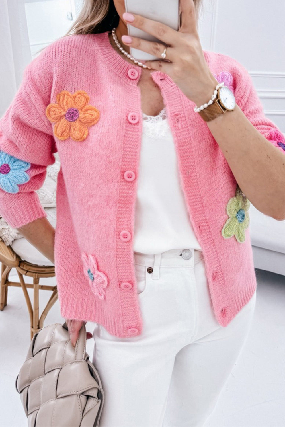 Everyday Flower Vibes Cardigan