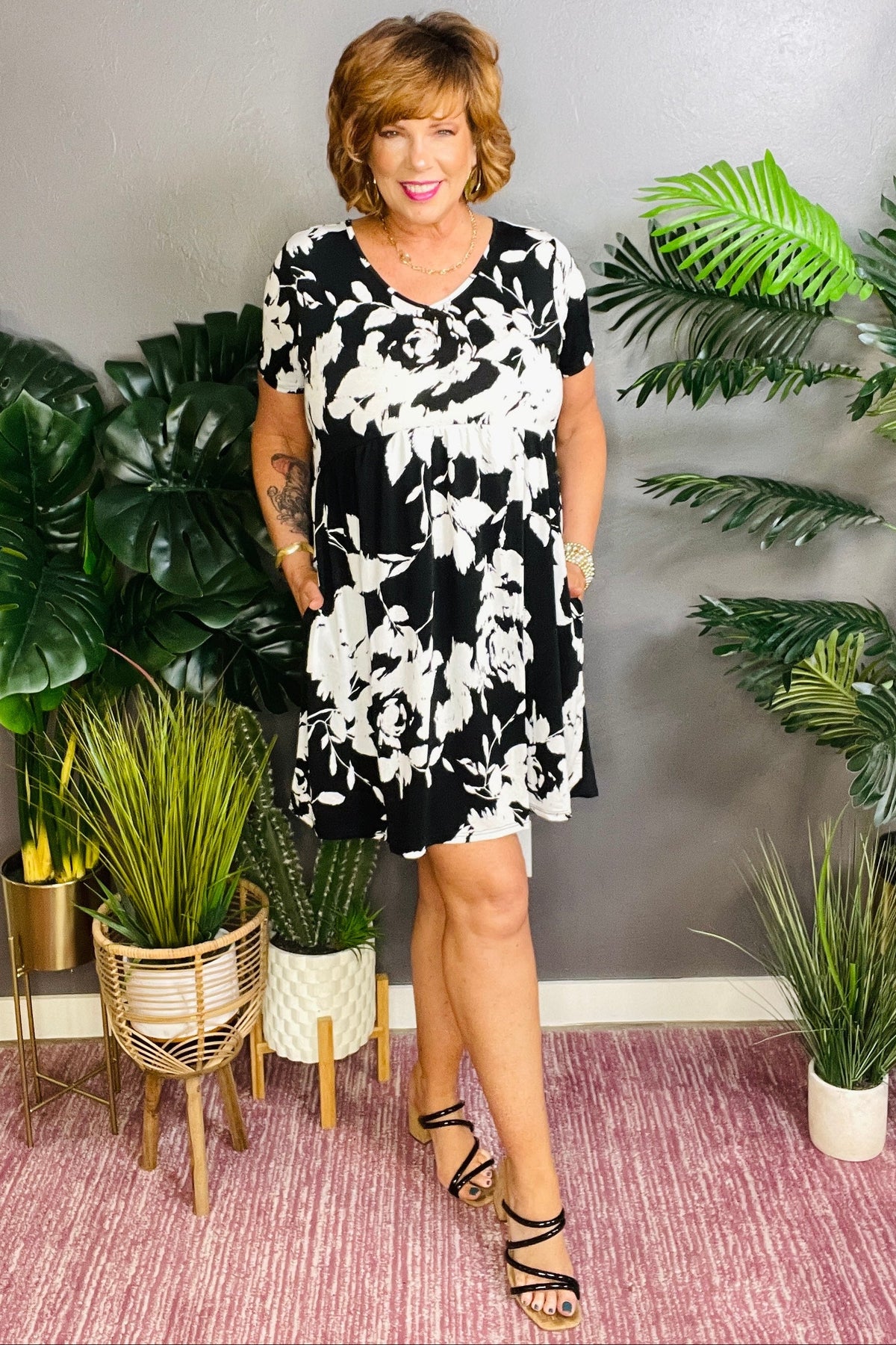 Forever Stylish Black Dress - DR105BW