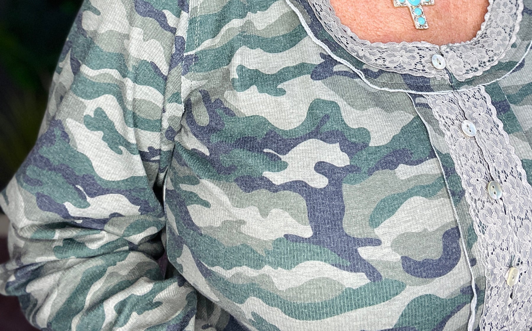 Fresh In Camo Top