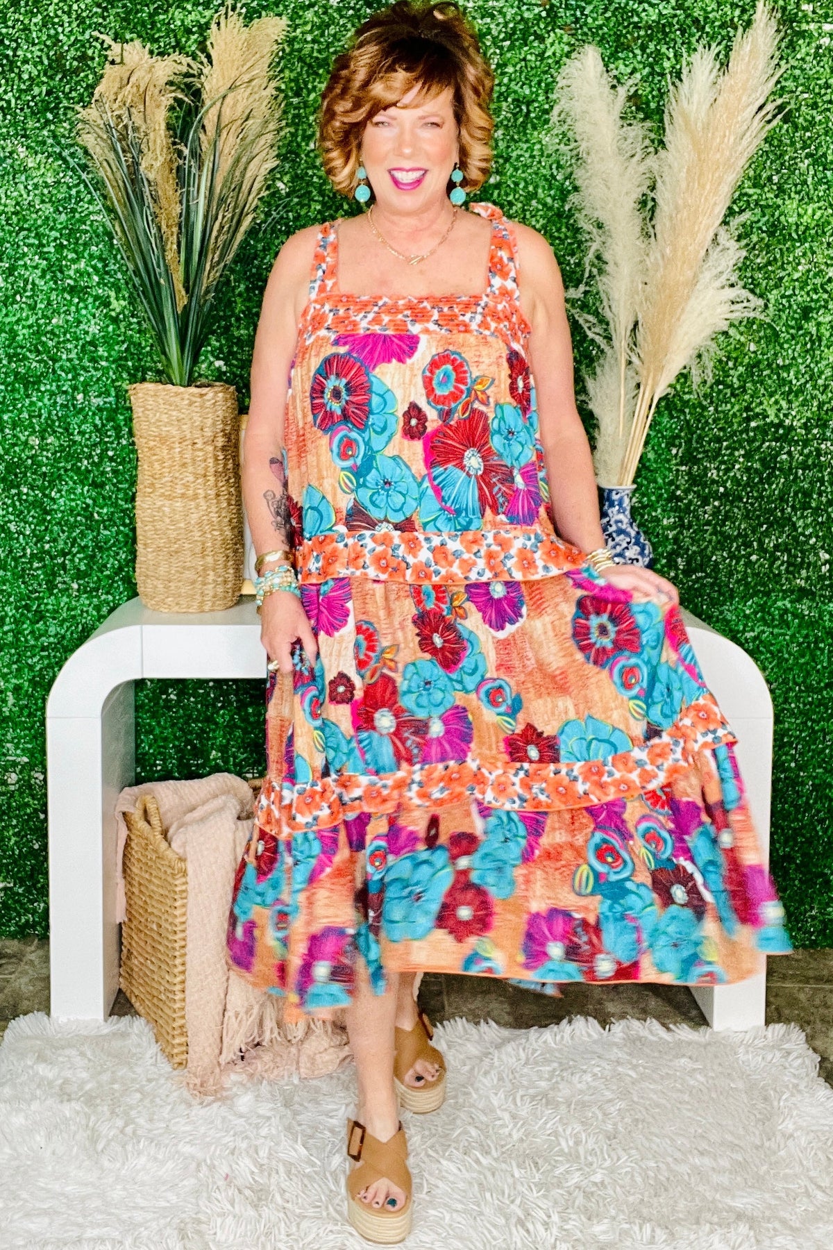 Daydream Believer Tiered Dress - DR096MU