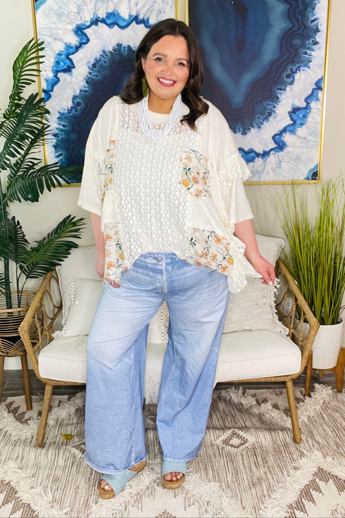 Zenim Light Wide Leg Pant - J020DN