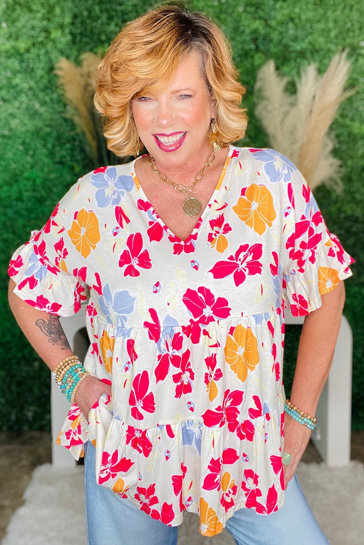 The Way She Blooms Top - S331MU