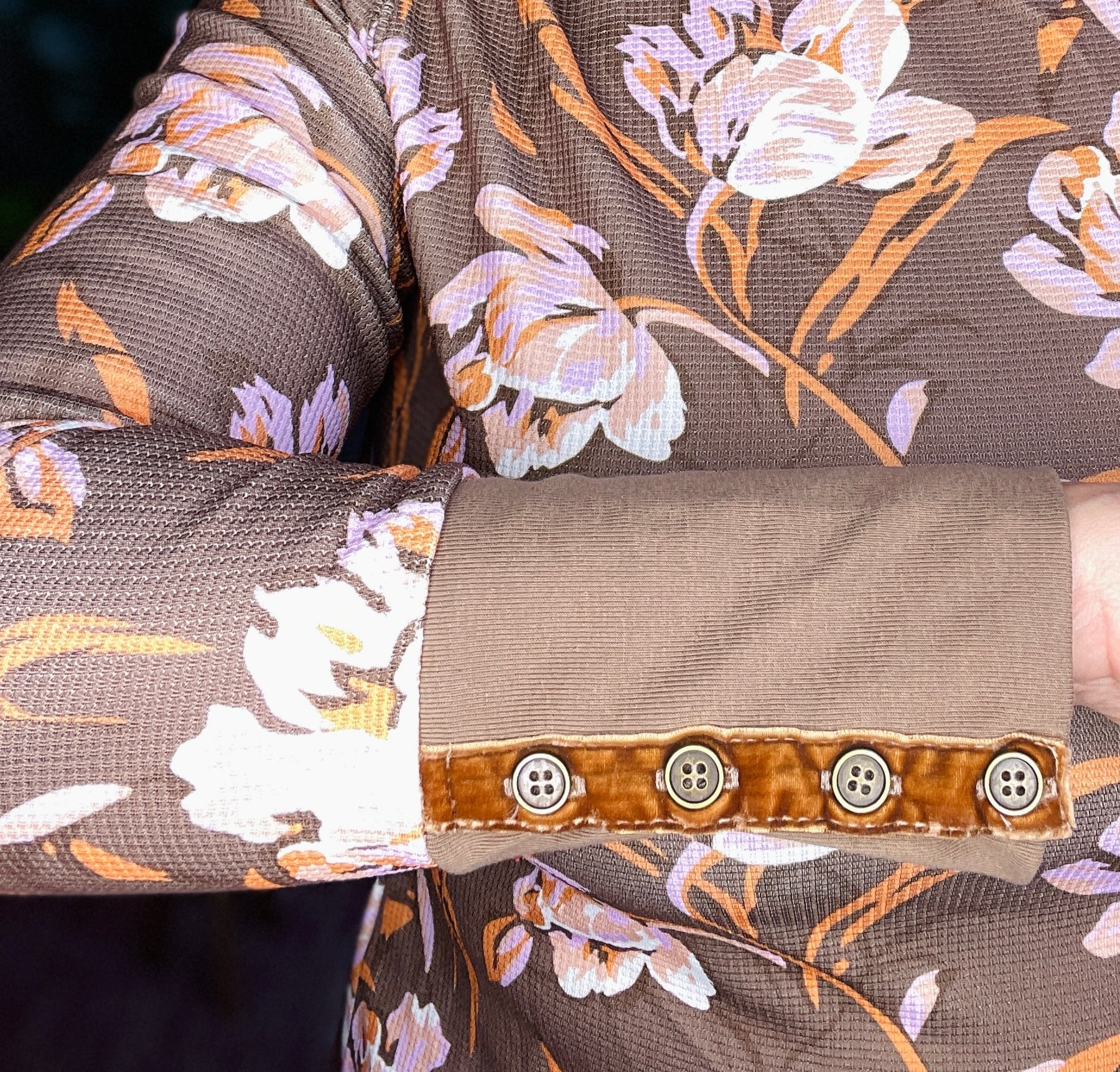 The Floral Edit Waffle Textured Top