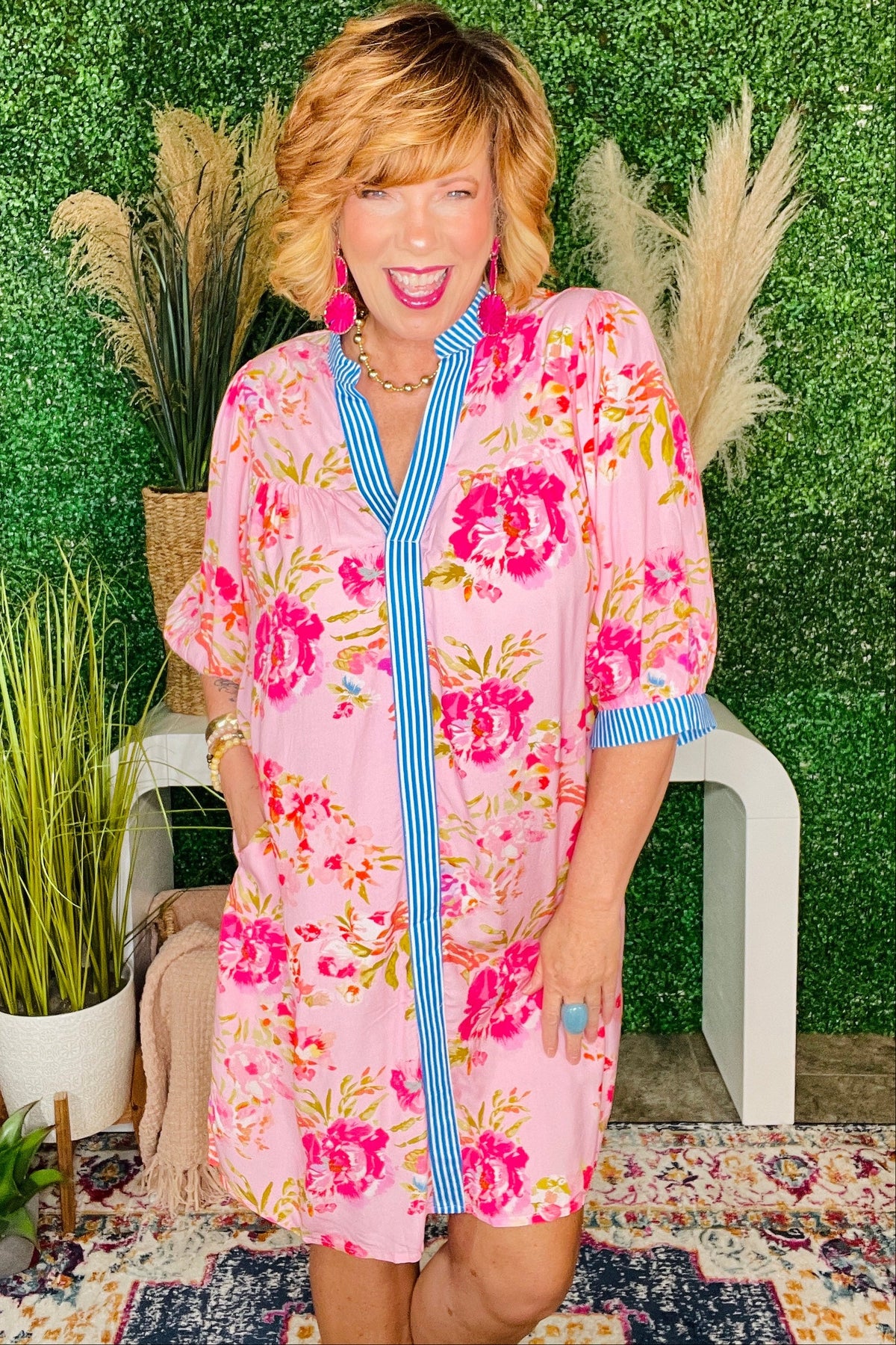 The Way It Goes Multicolour Floral Dress