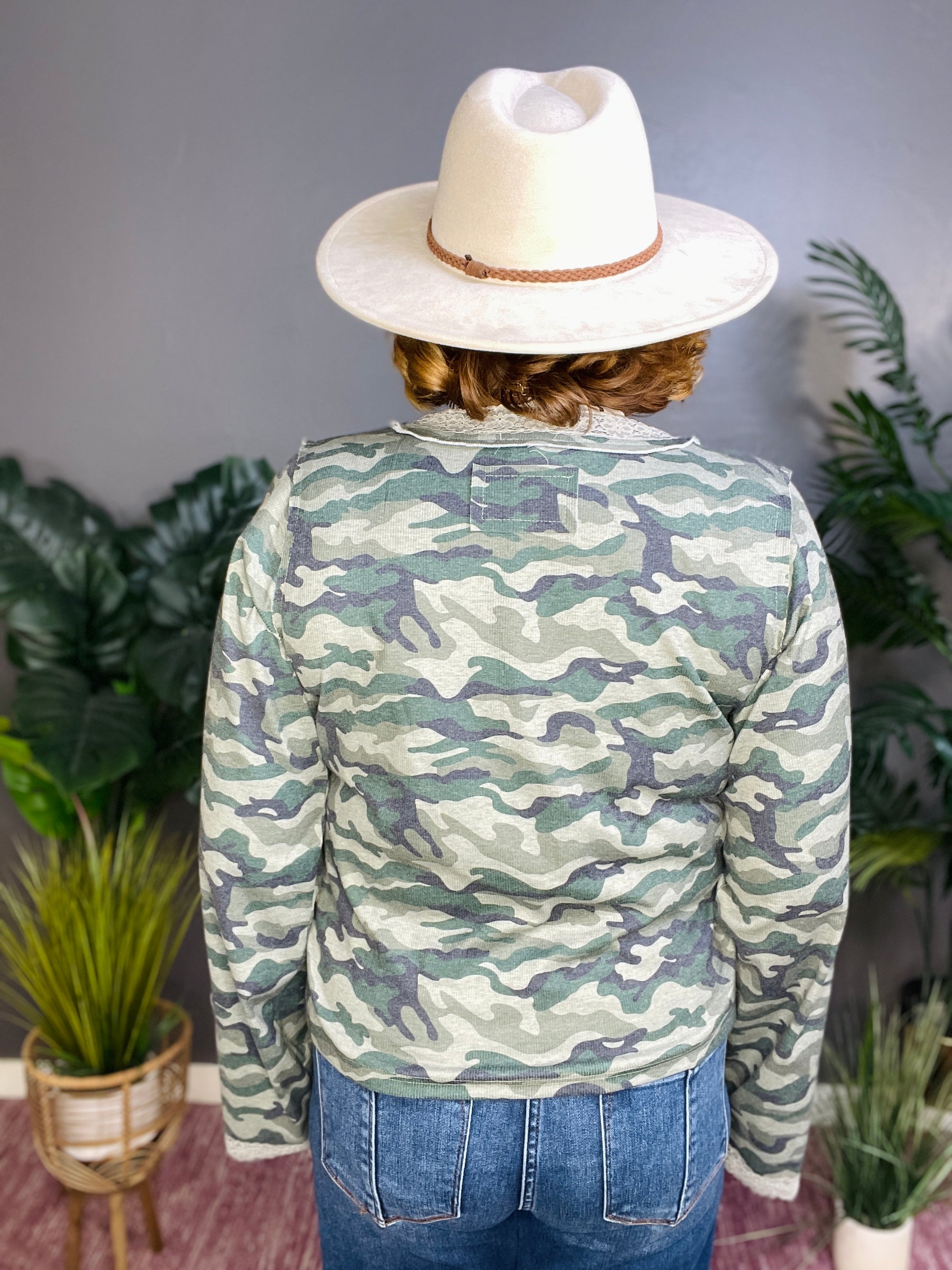 Fresh In Camo Top