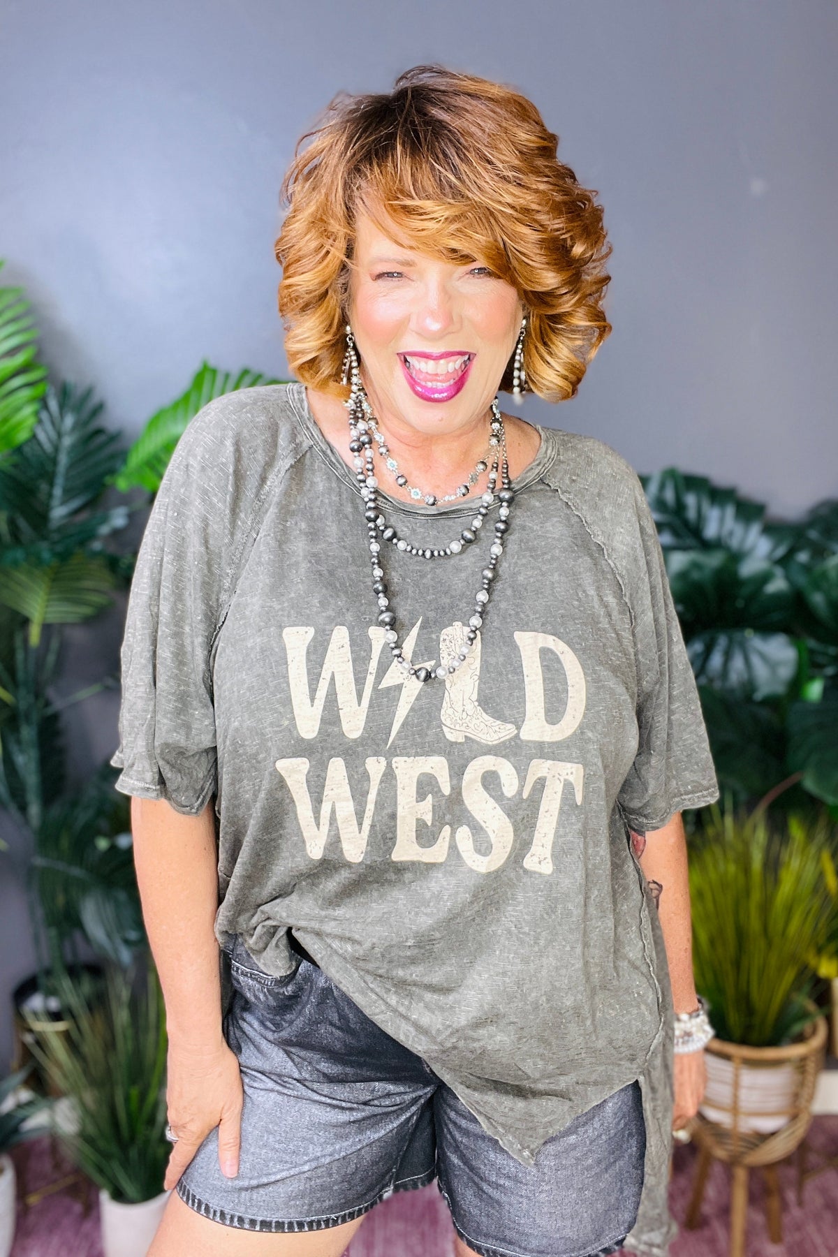 Wild West Top - S480GR