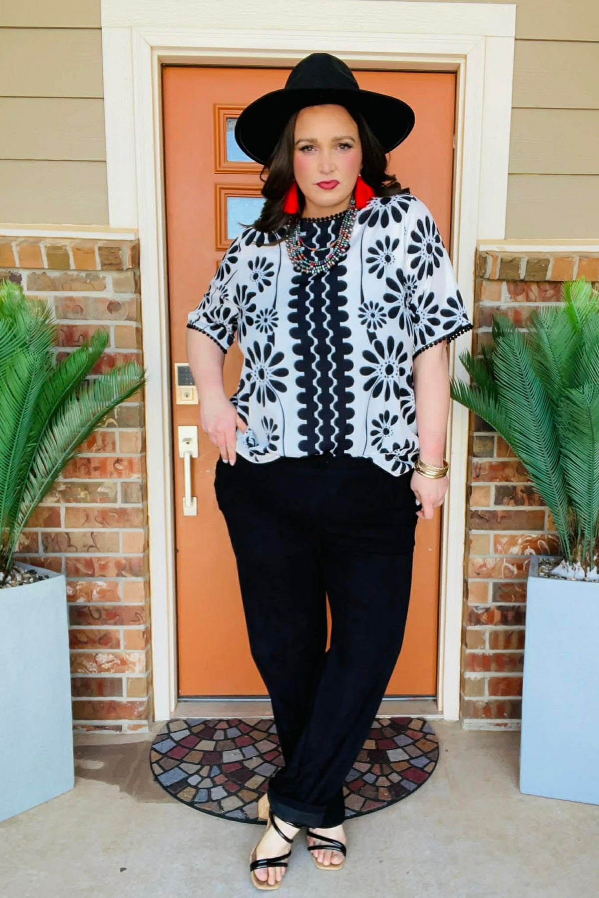 Born to Stand Bold Top - S308BW