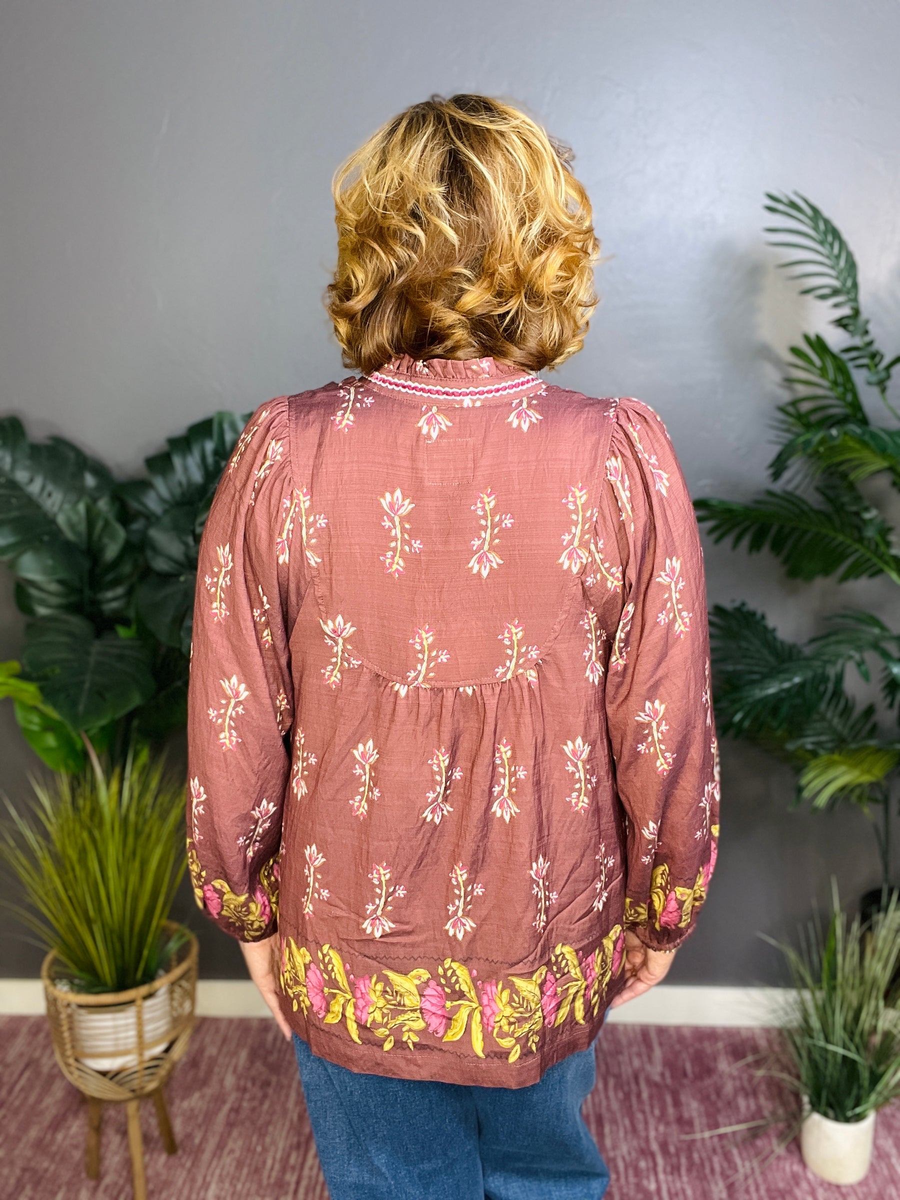Boho All Day Peasant Top
