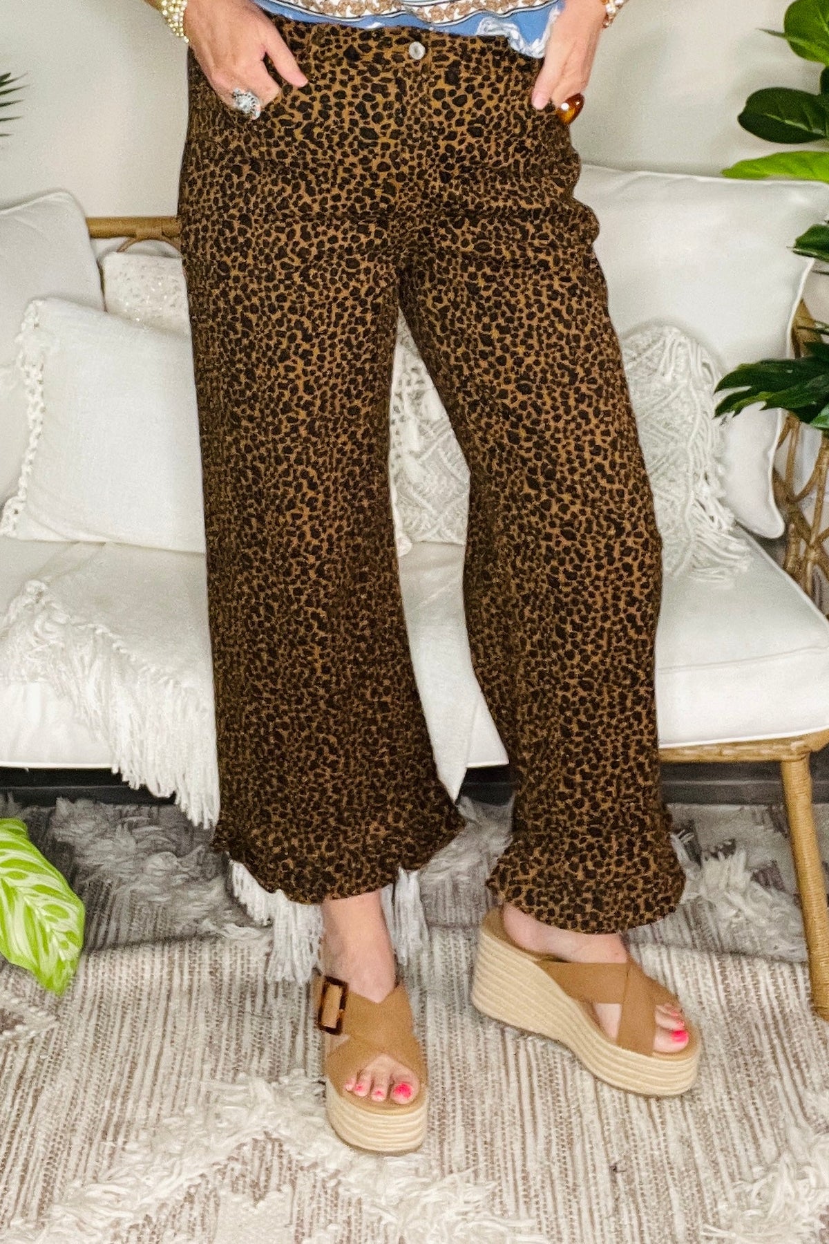Ruffle Me Wild Jeans