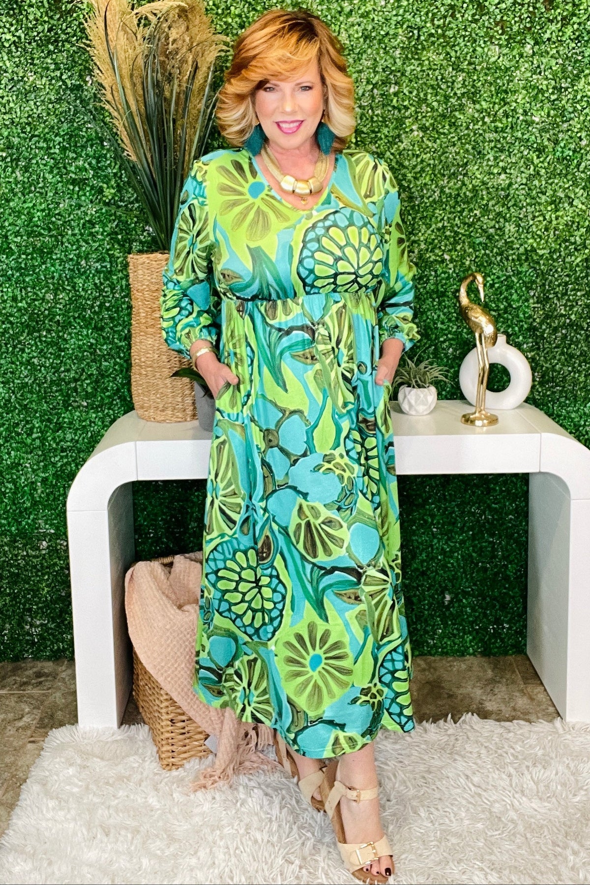 Spring In Full Bloom Dress - DR059TU