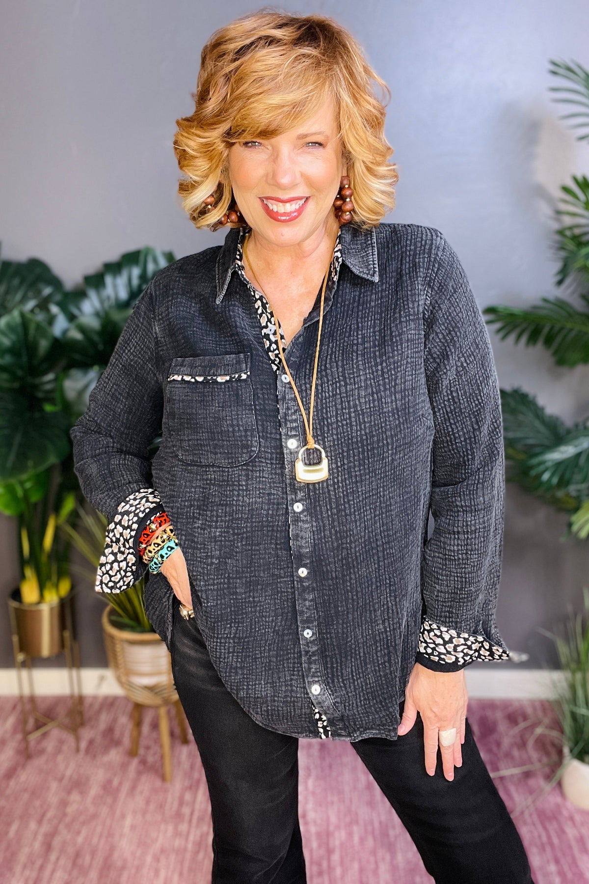 Feel Good Fits Black Top - S084BK