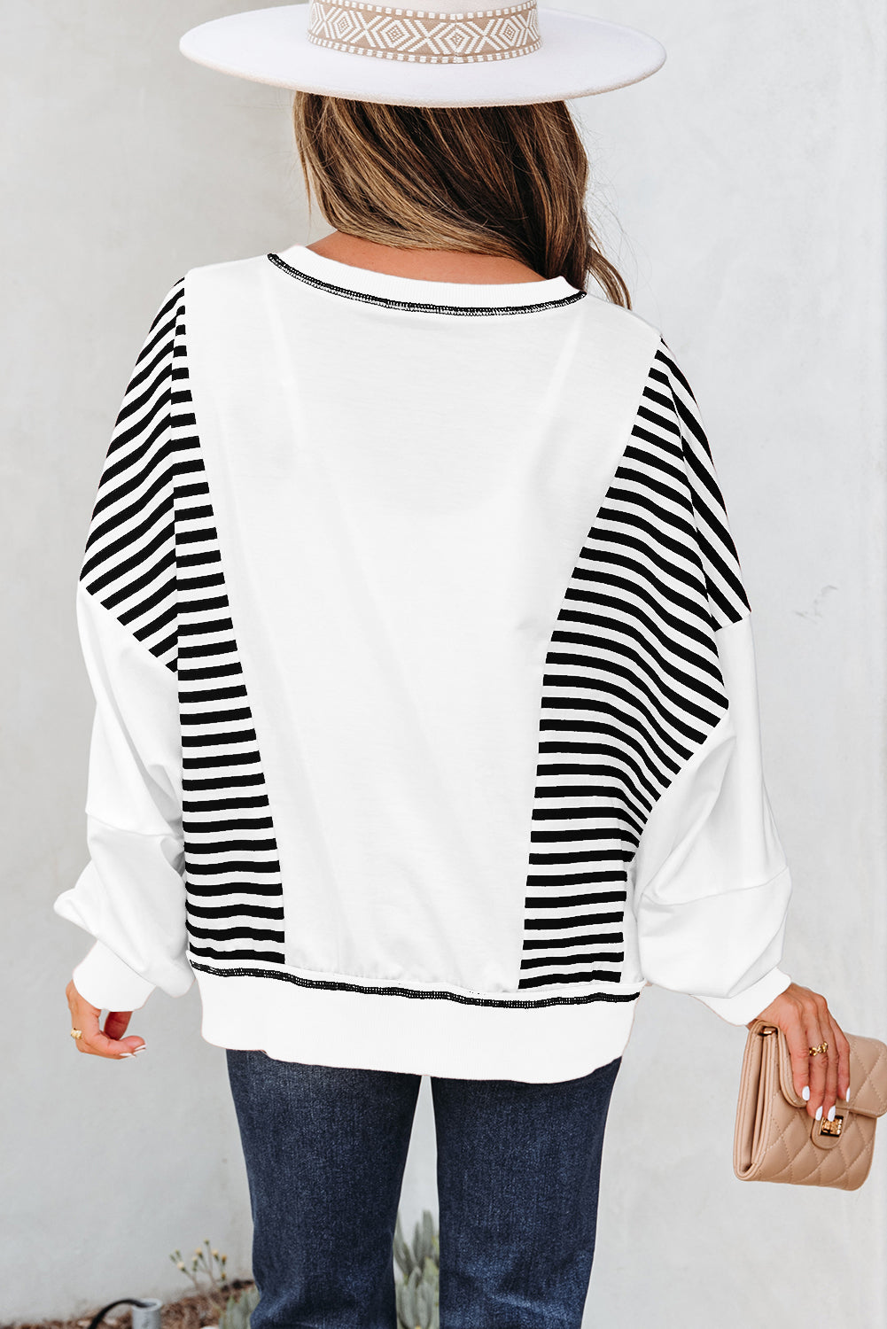 Show Your Stripes Oversize Sweatshirt