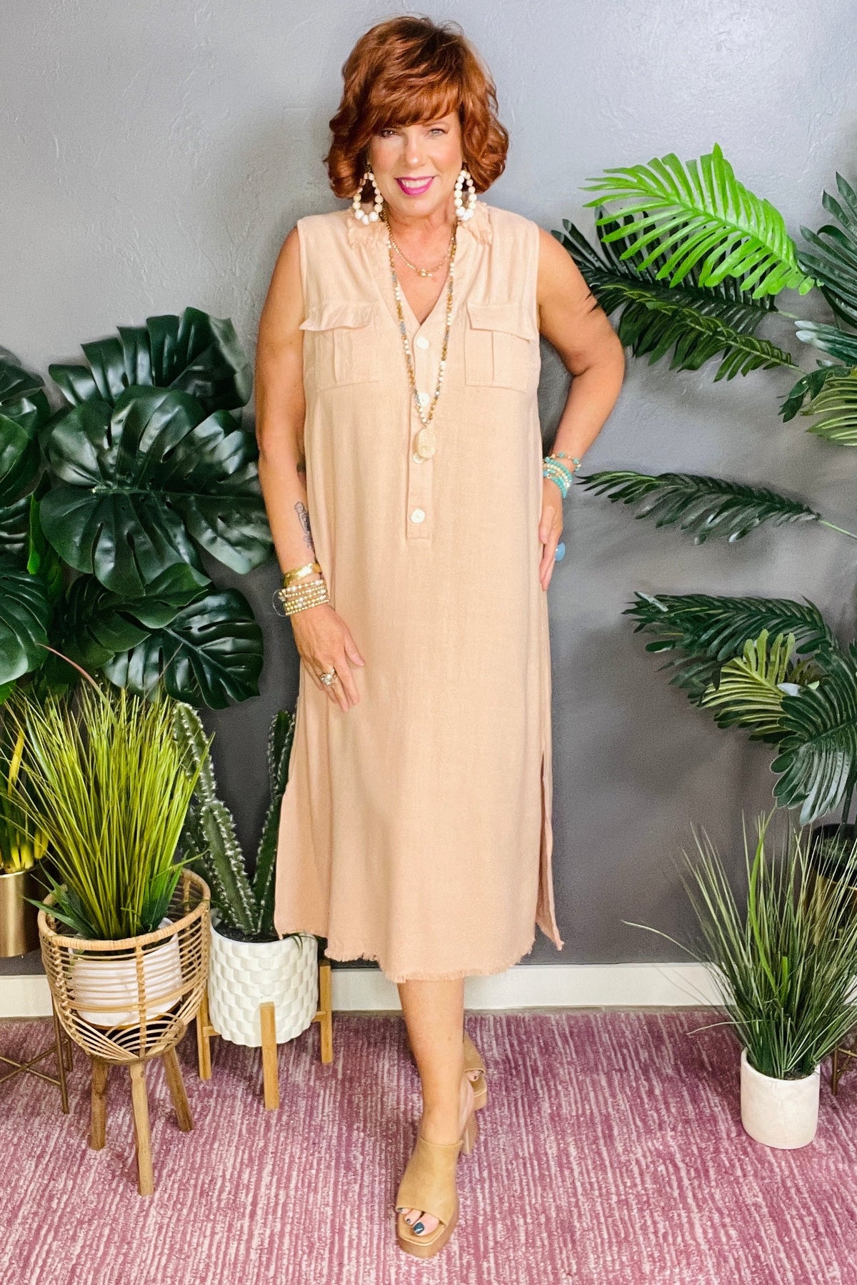 Days Like This Blush Dress - DR113BS