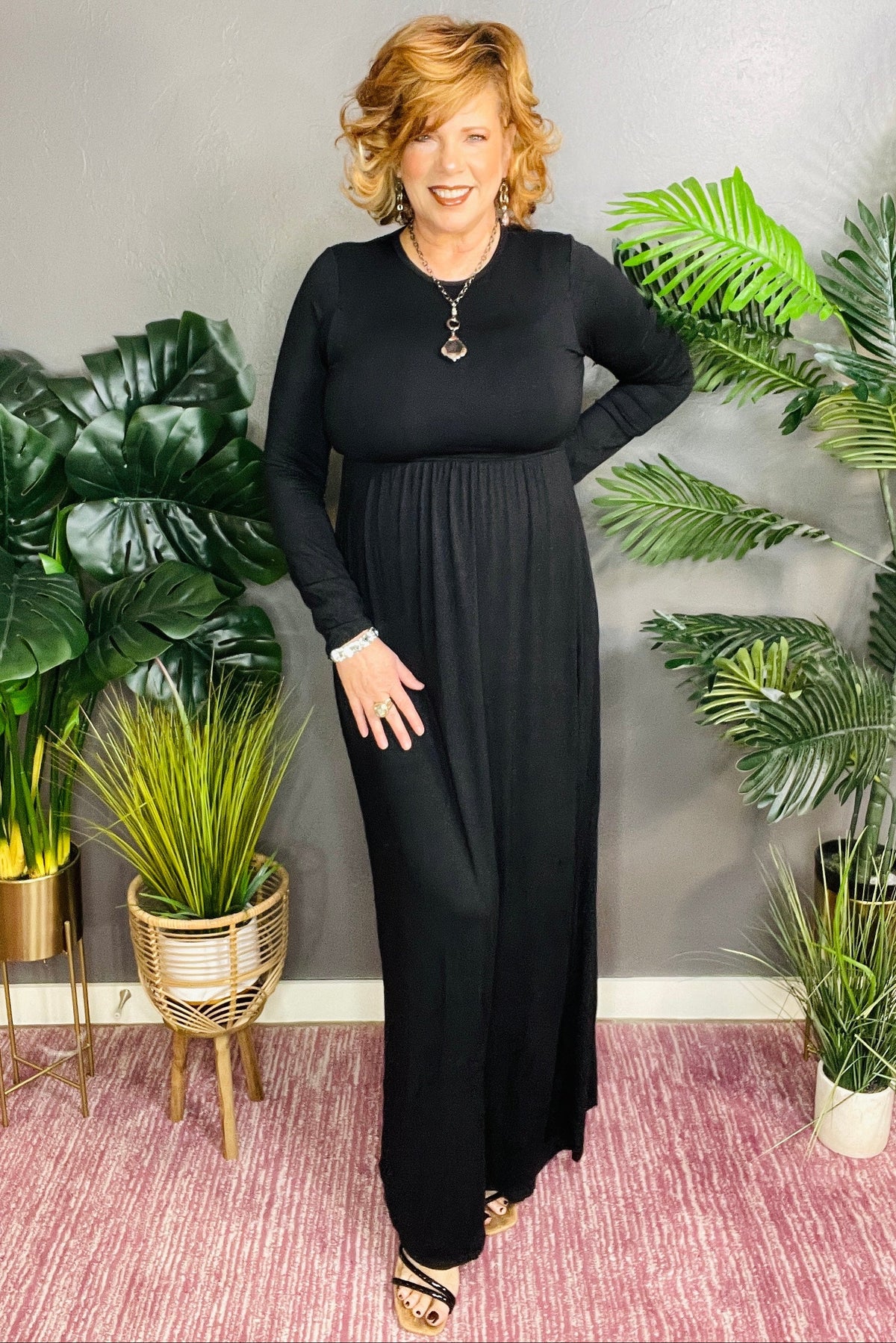 Everything You Do Maxi Dress - DR058BK