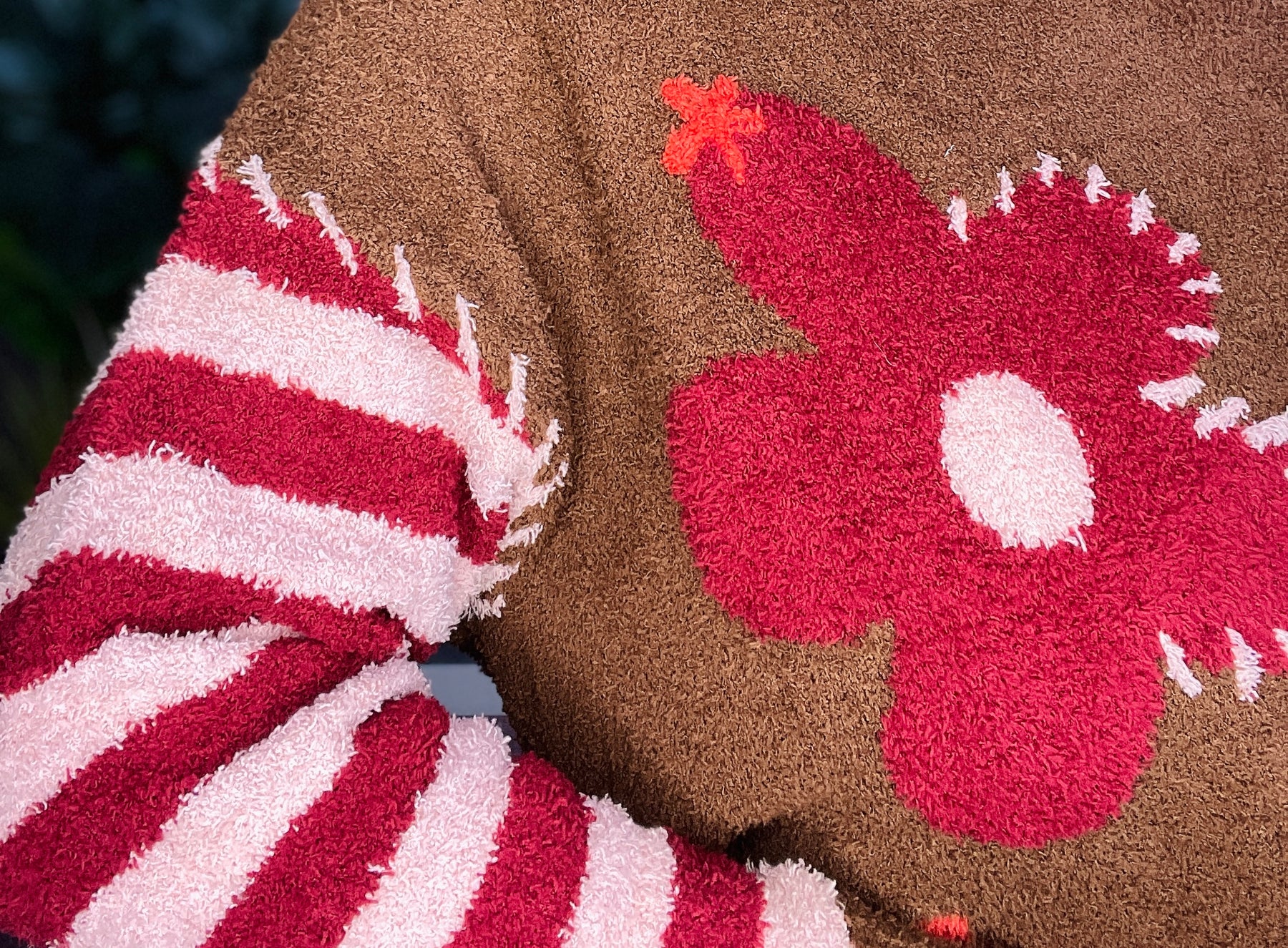 Wildflower At Heart Jacquard Striped Sweater