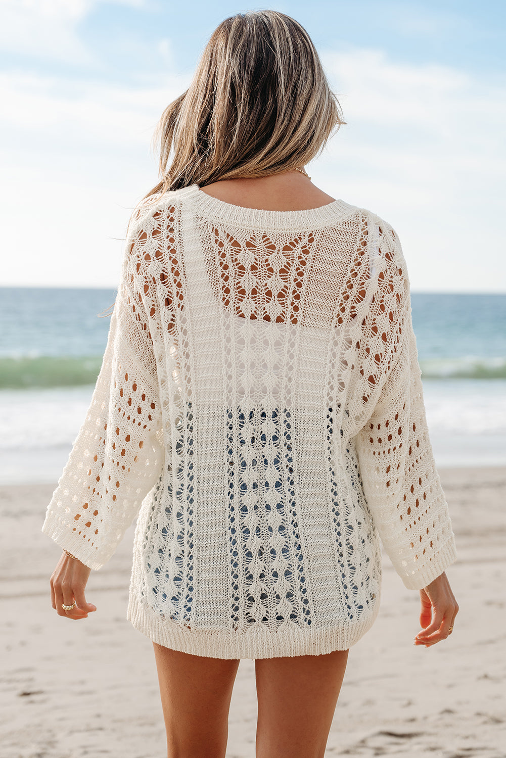 Sunset Key Knit Sweater