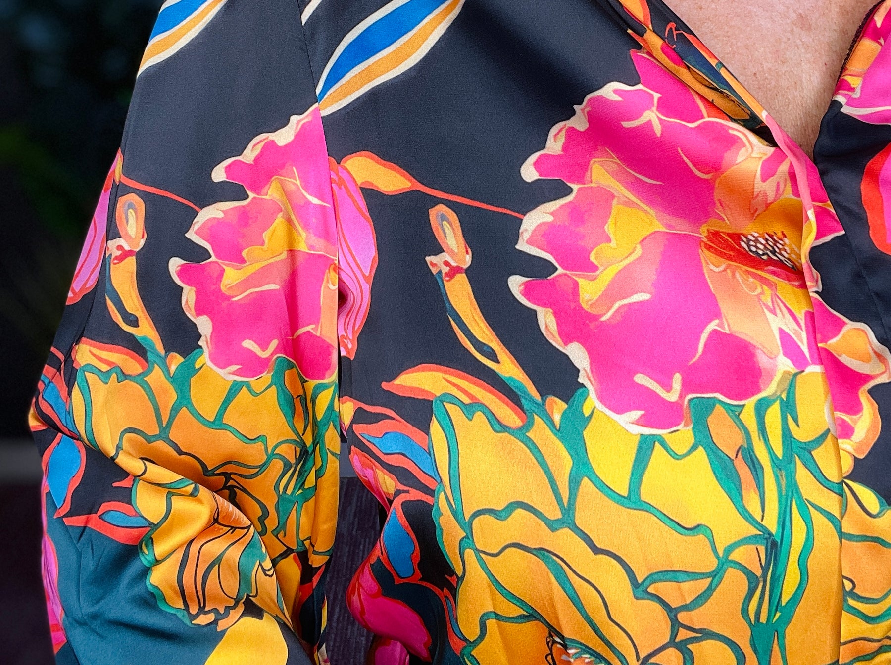 Time To Bloom Floral Print Top