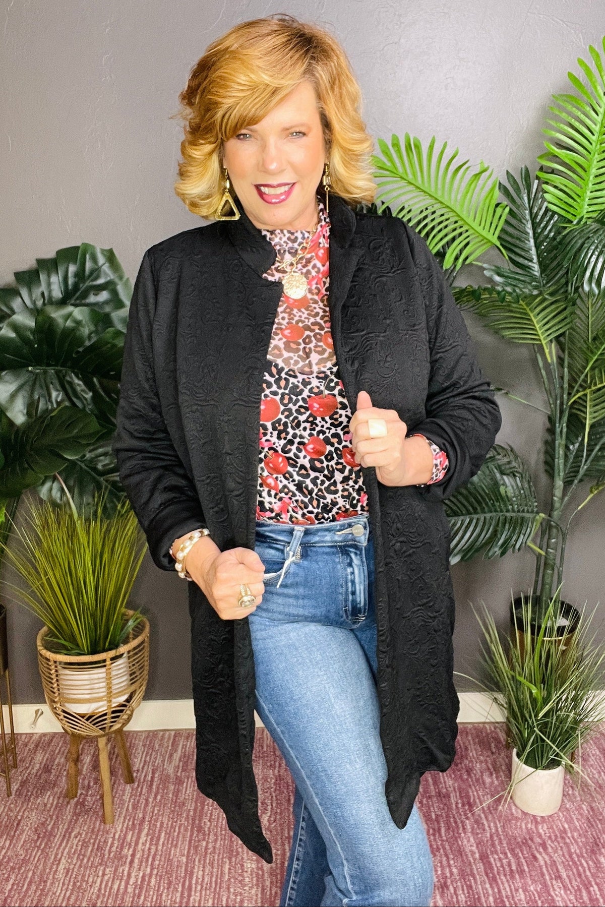 Forever Timeless Black Coat - OT081BK