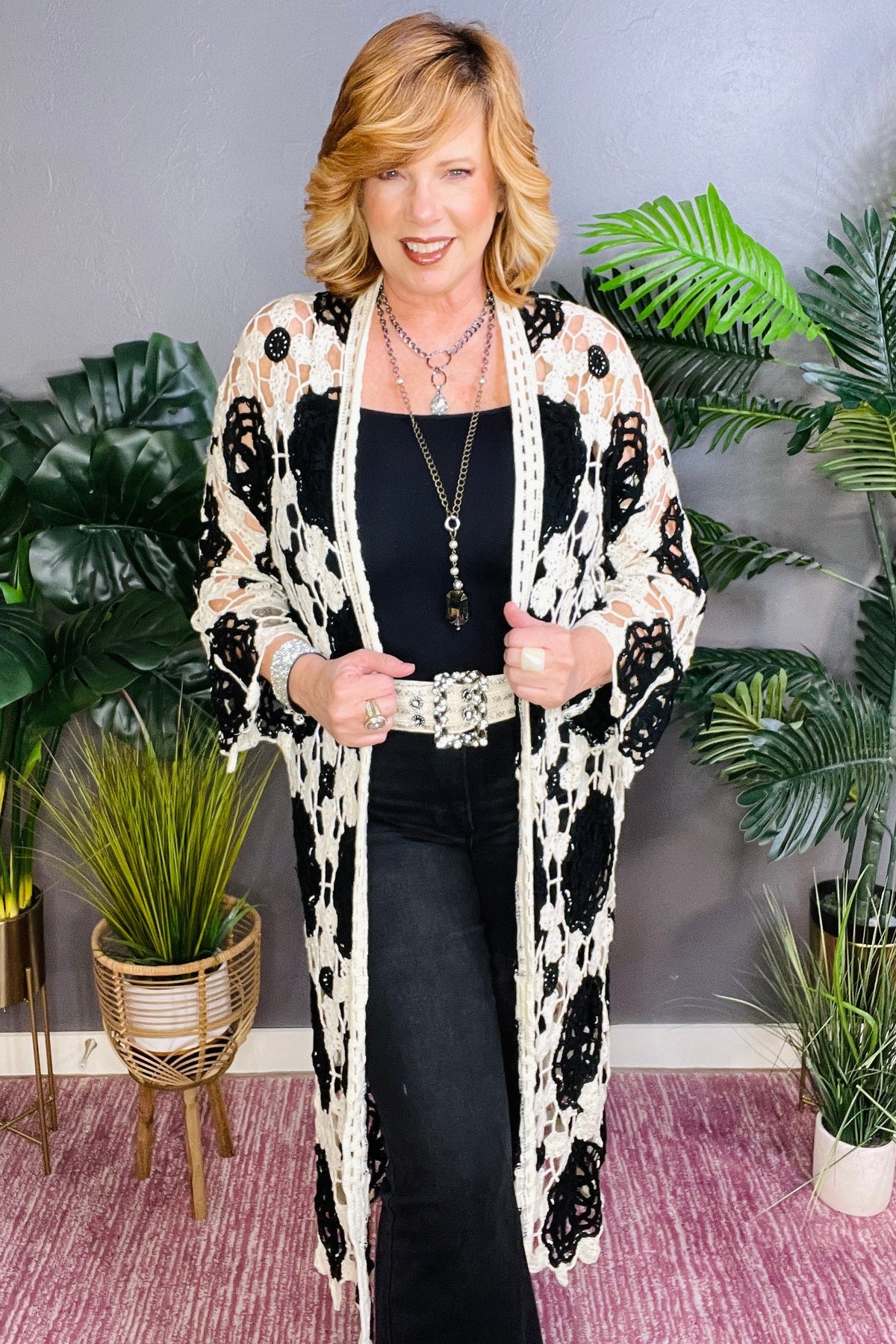 Casual Cool Hipster Cardigan - OT113BK