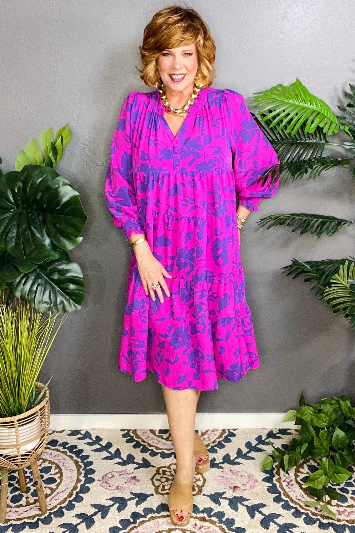 Out Of The Garden Dress - DR179MG