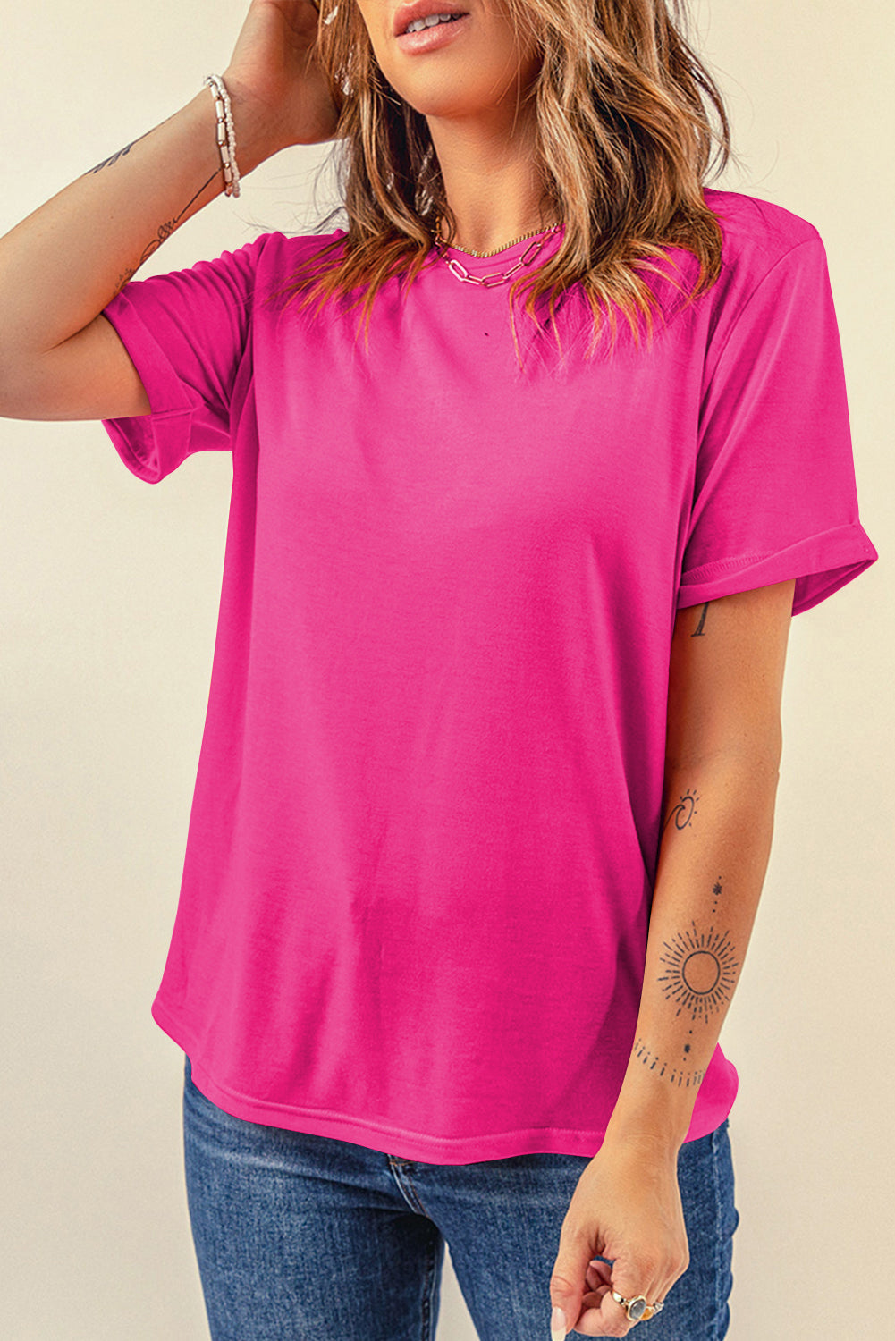 The Perfect Tee Rose Red