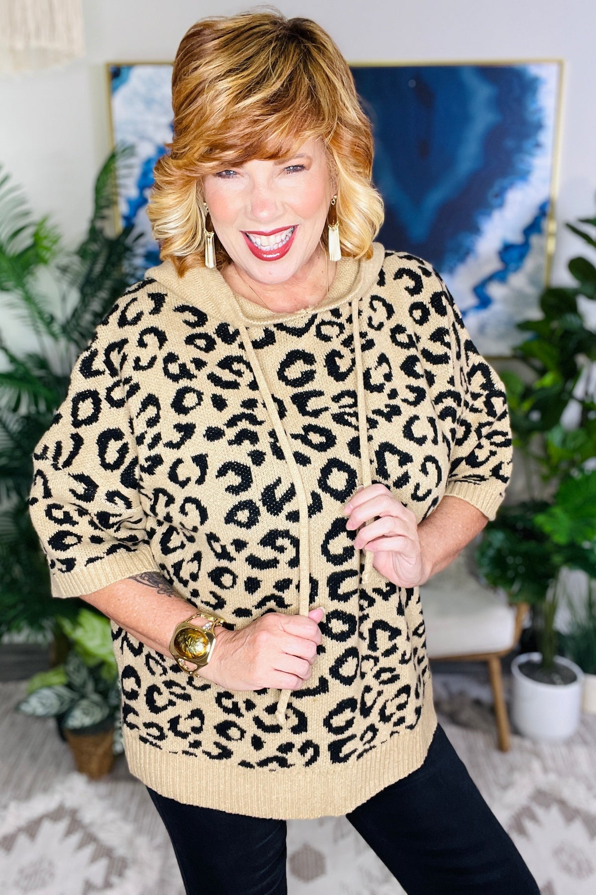 Spotted And Sassy Hooded Sweater (7 Colors)