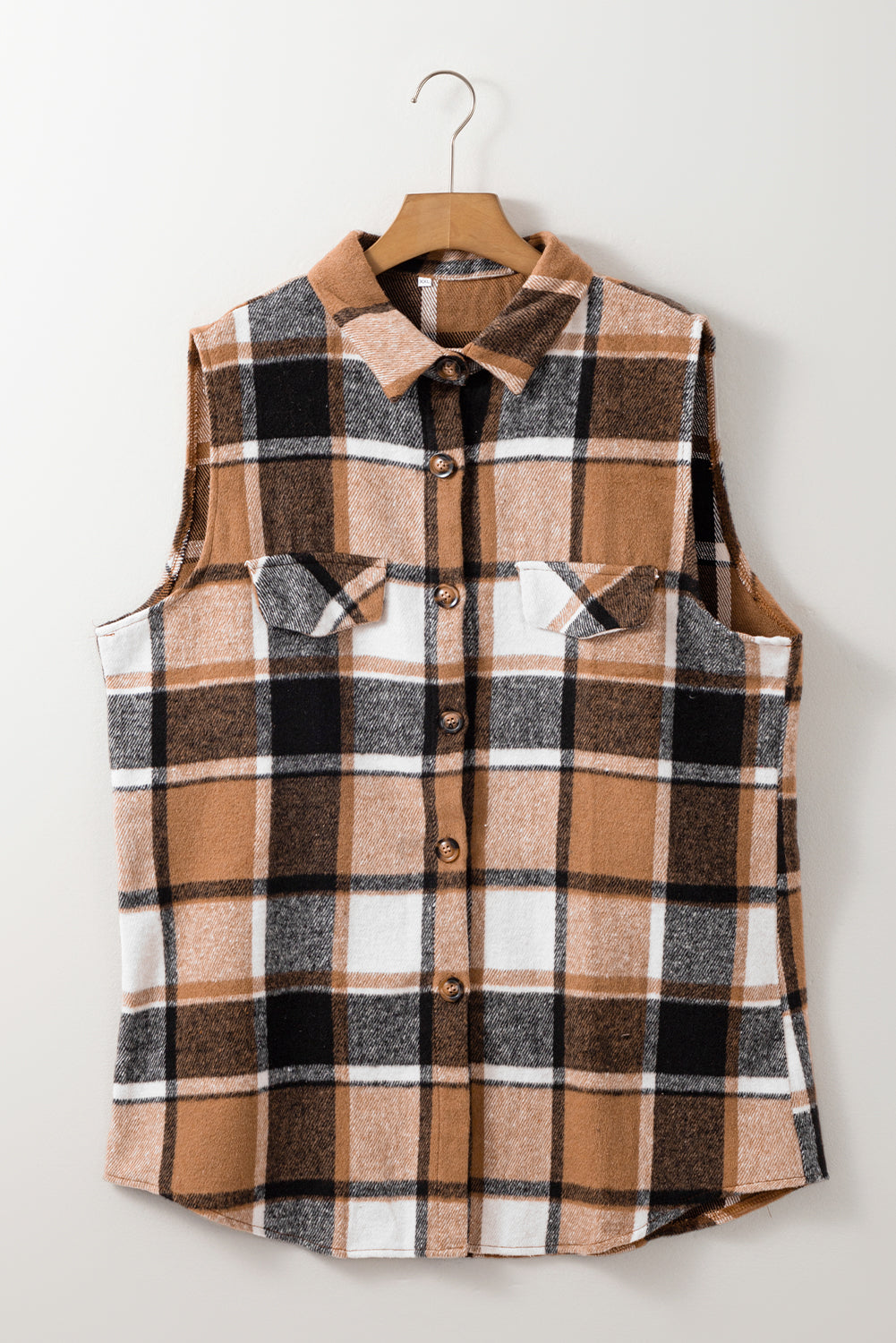 Plaid To The Bone Vest
