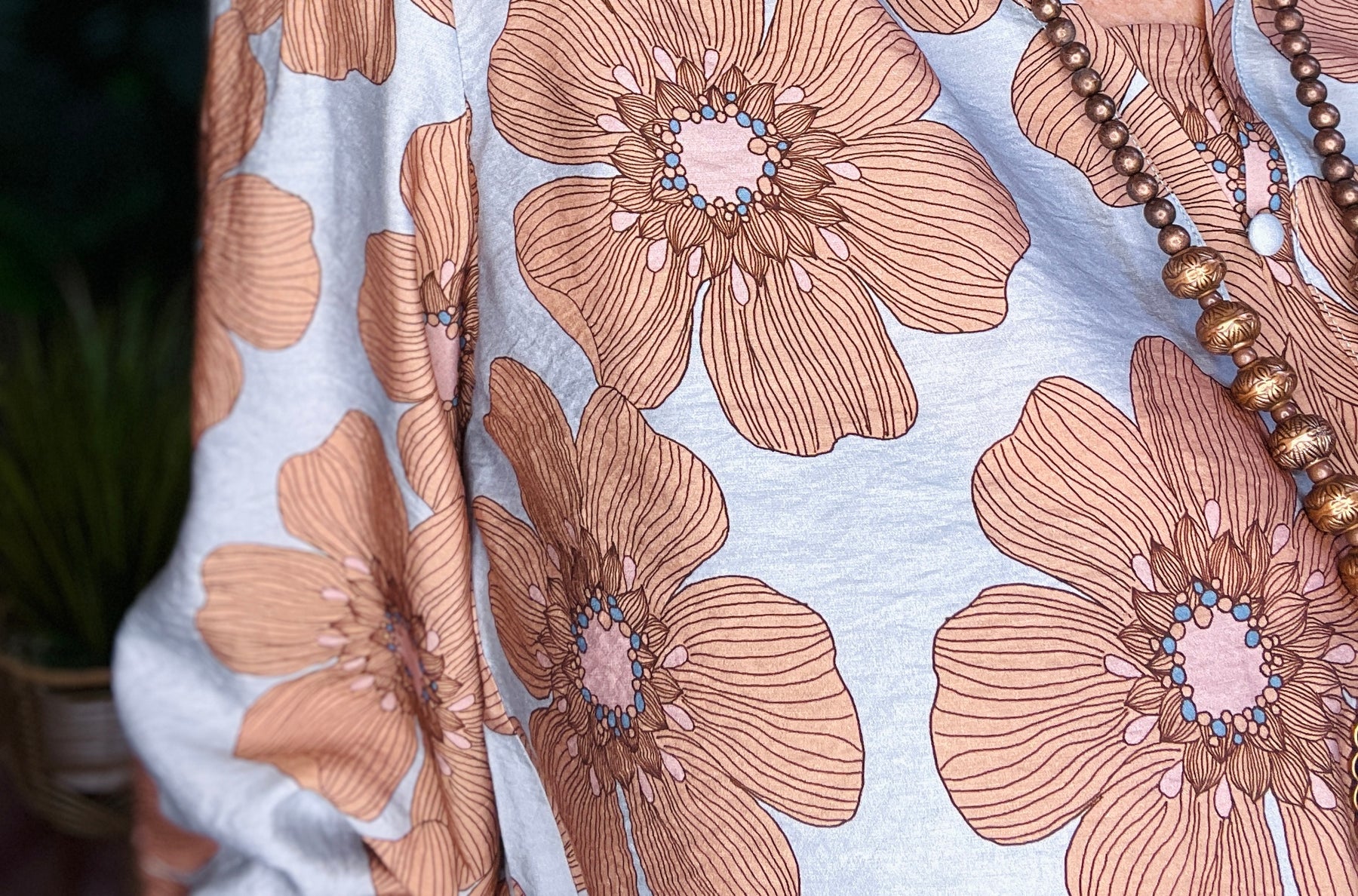 Wildflower Energy Floral Print Top - S047LB