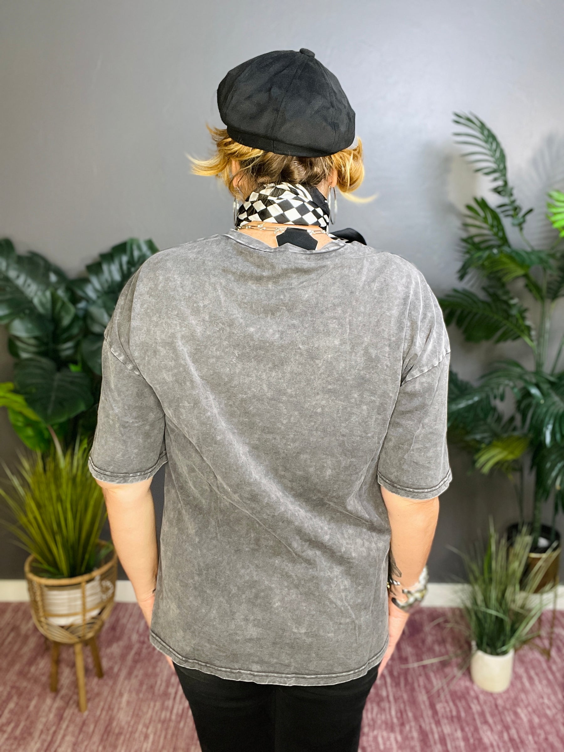 Bold Instincts Mineral Wash Top