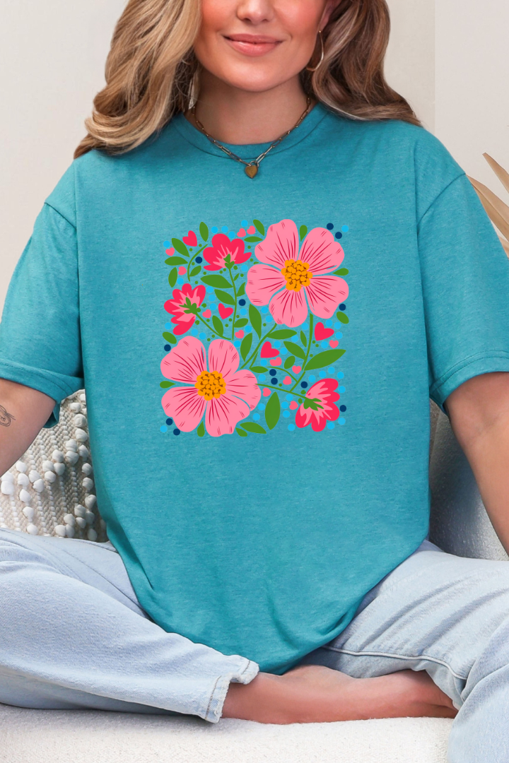 Floral Arrangment Graphic Tee