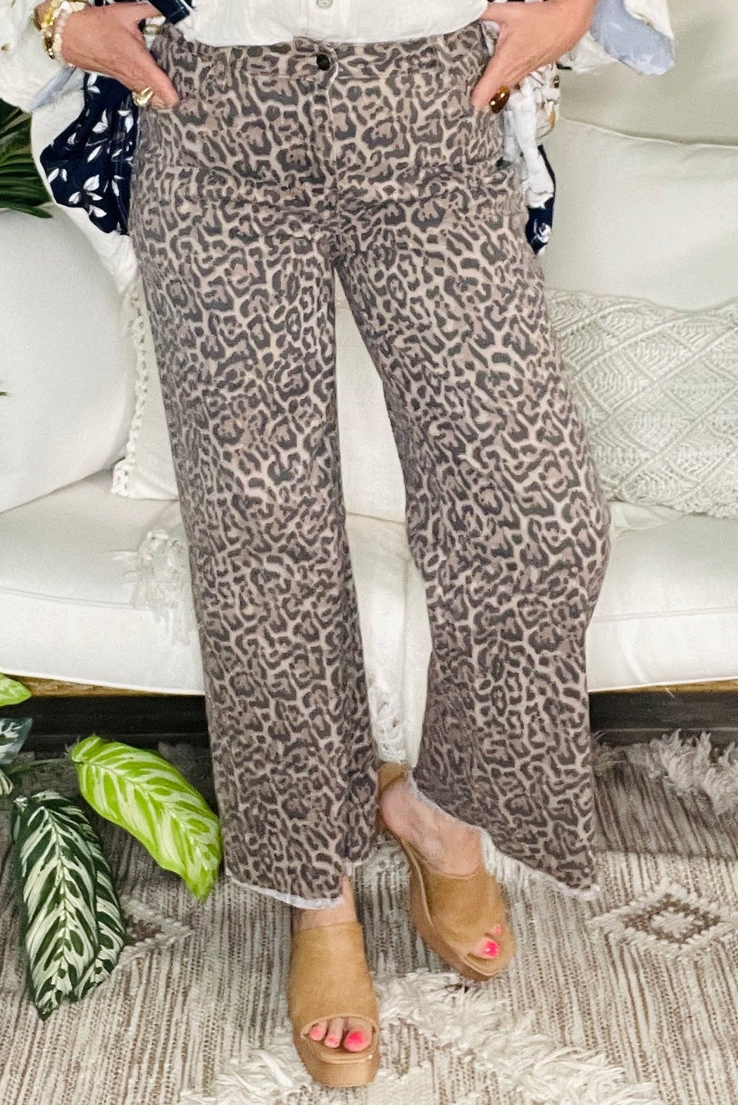 Hard To Tame Wide Leg High Waist Jeans (5 Colors)