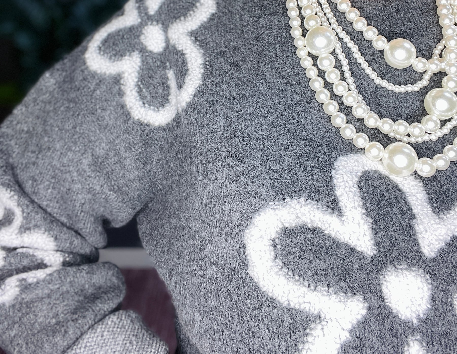 Soft As Flowers Sweater