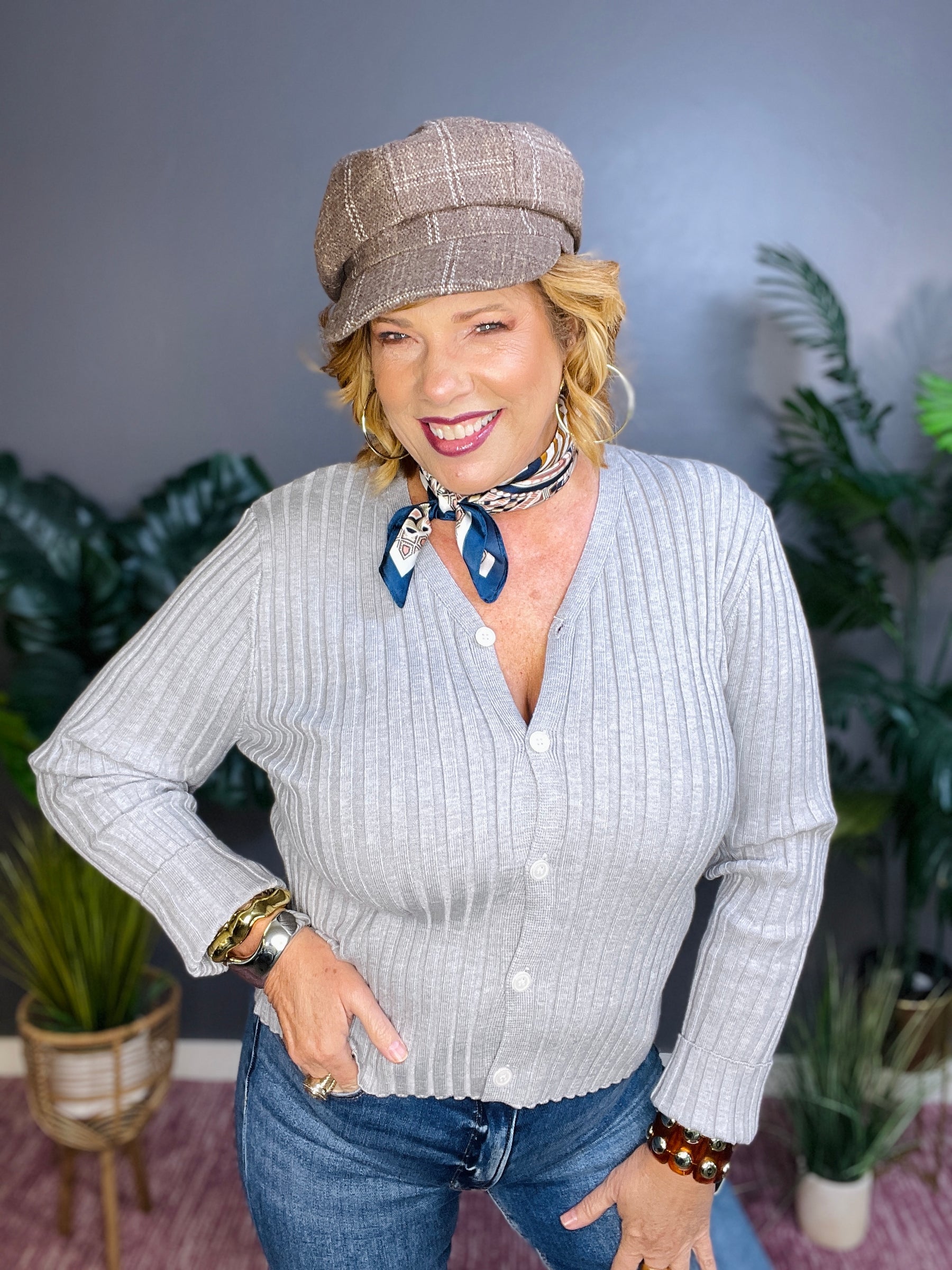 Basic Yet Chic Ribbed Cardigan