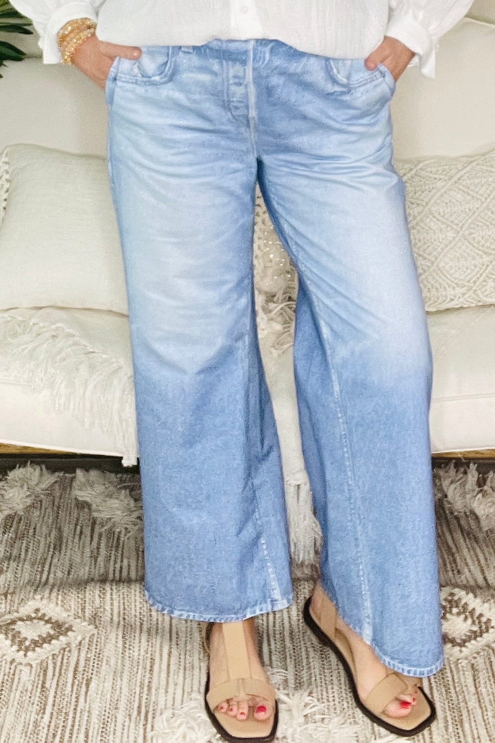 Zenim Light Wide Leg Pant - J020DN