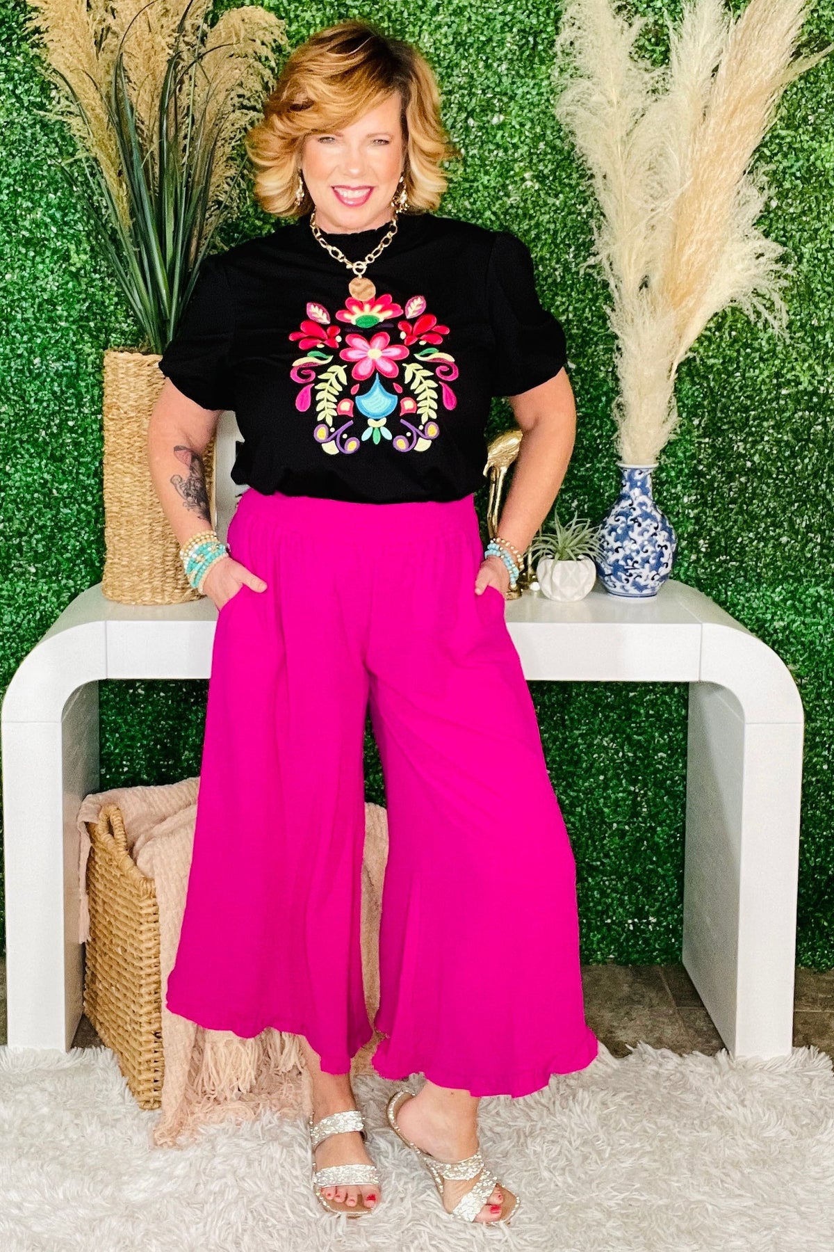 On To Something Top - S335BK