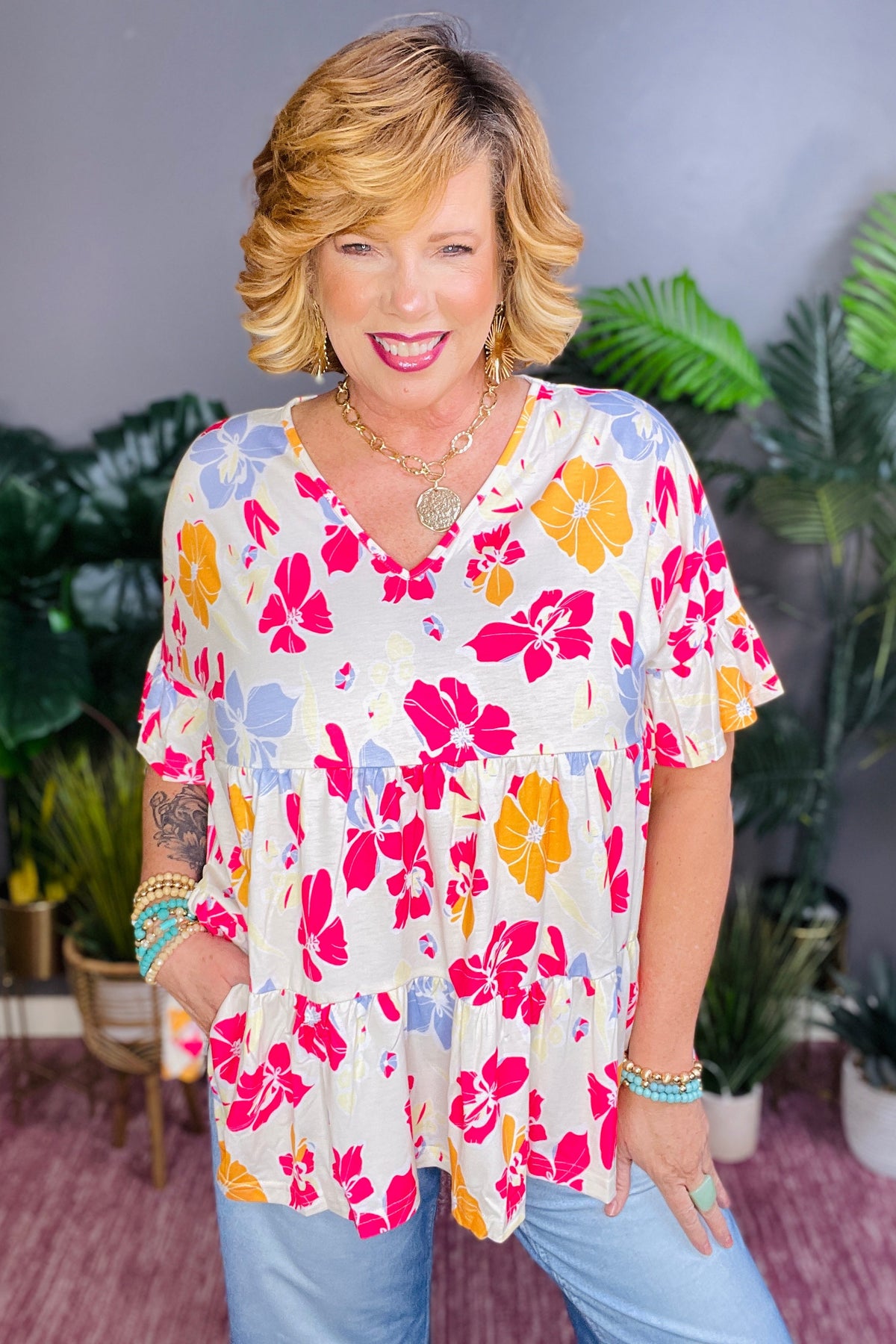 The Way She Blooms Top - S331MU