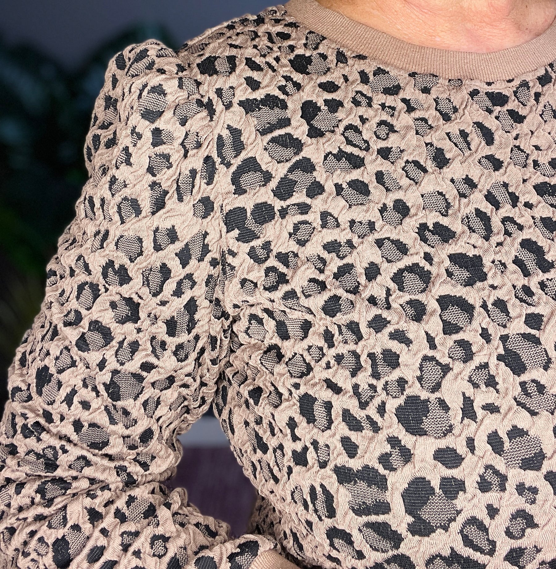 Fierce And Free Ribbed Trim Top