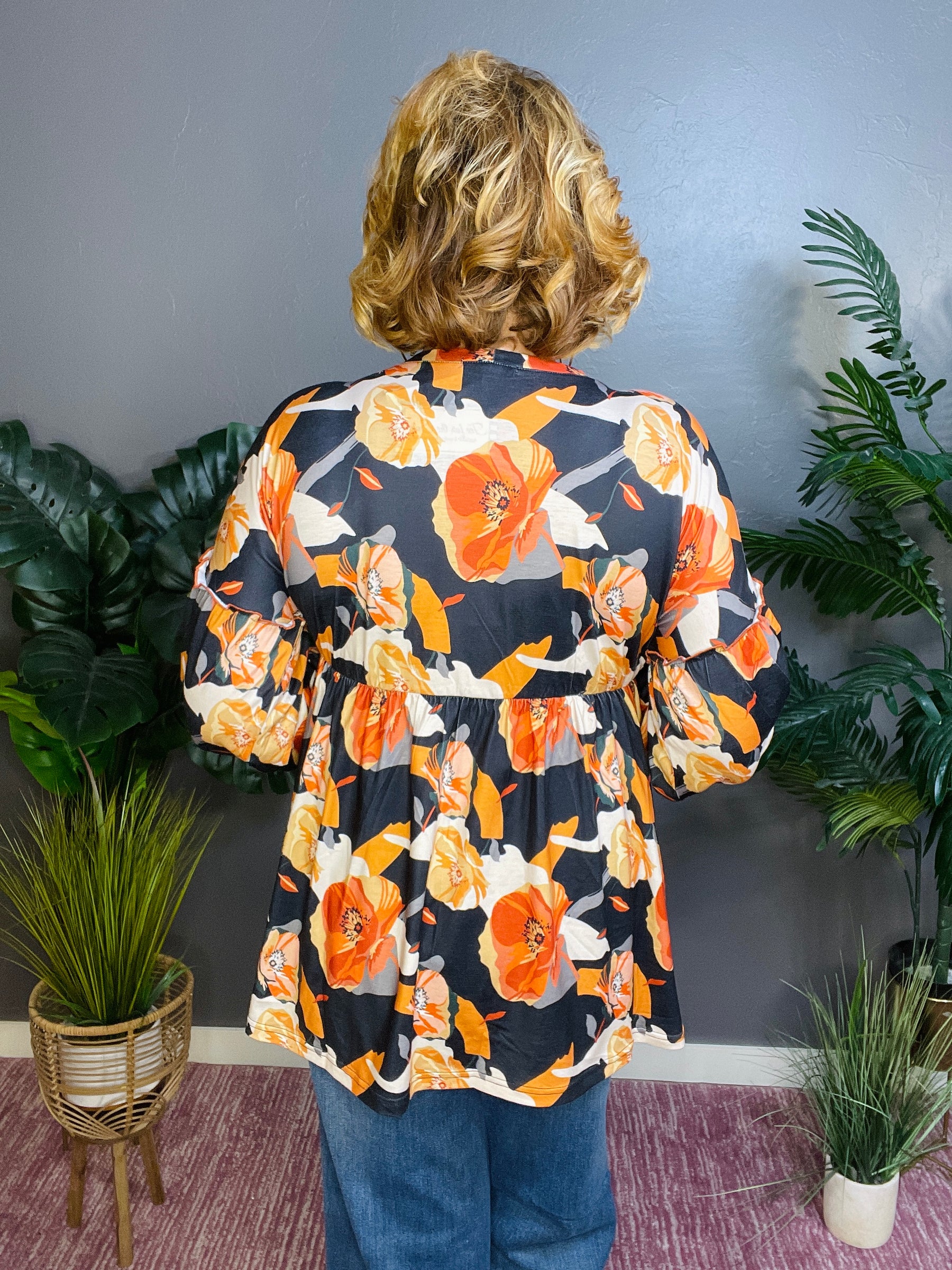 Bloom Where You're Planted Top - S037MU