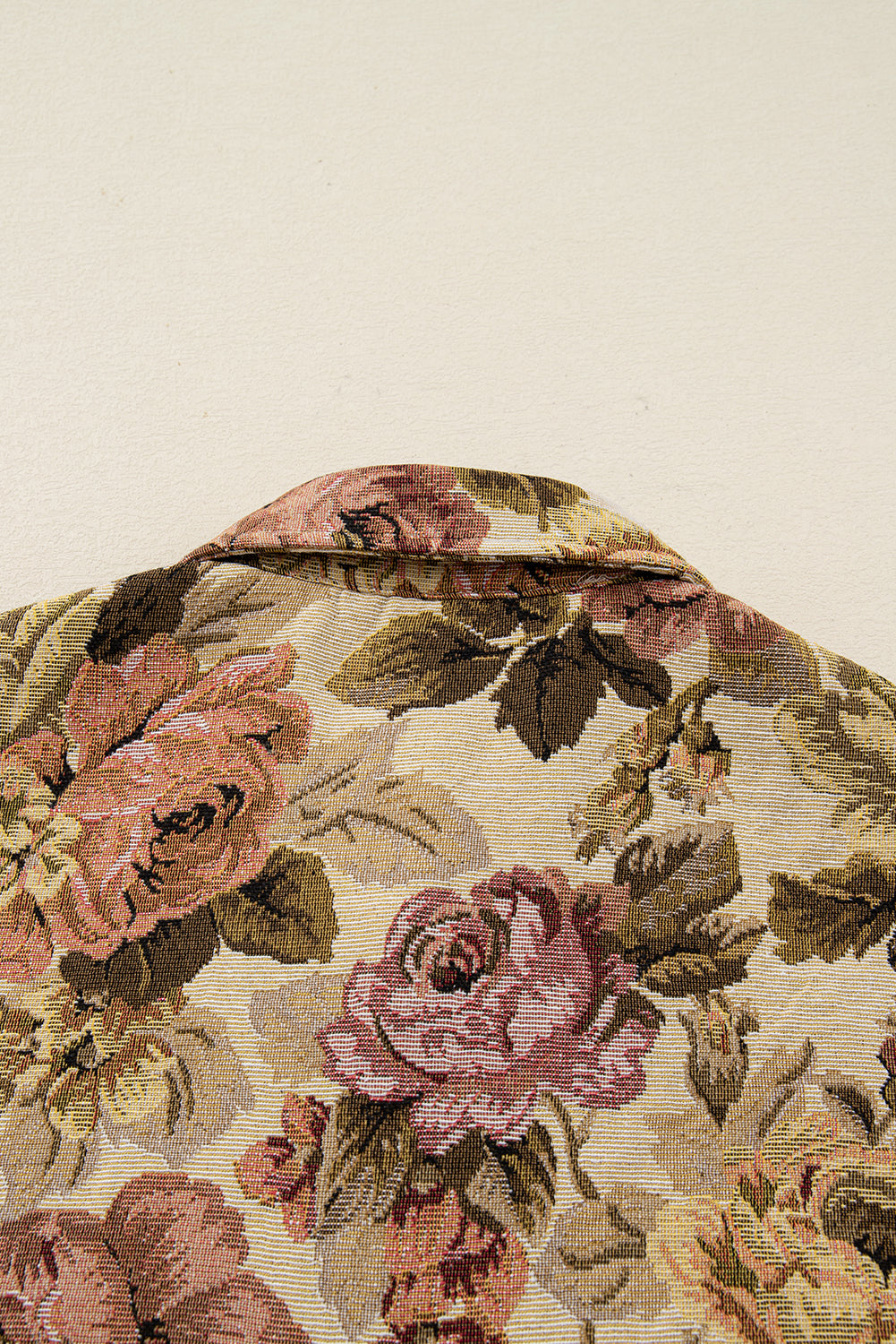 The Bloombreaker Floral Waffle Knit Jacket