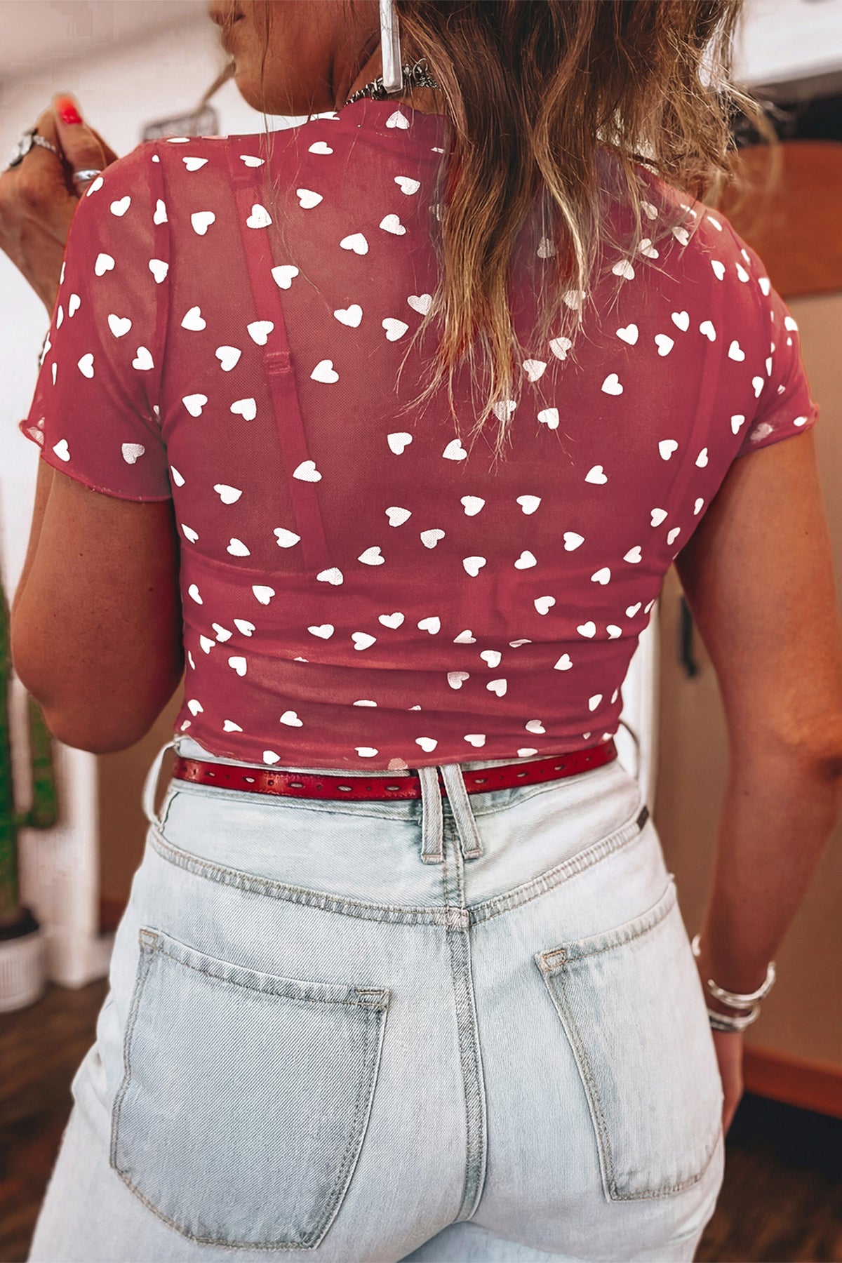 Made With Love Mesh Top