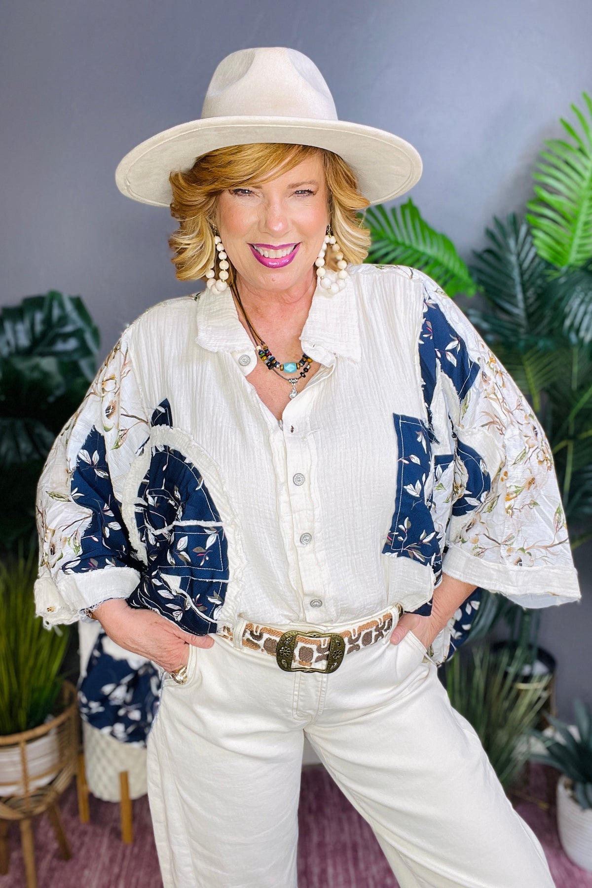 What's Going On Patch Top - S375NA