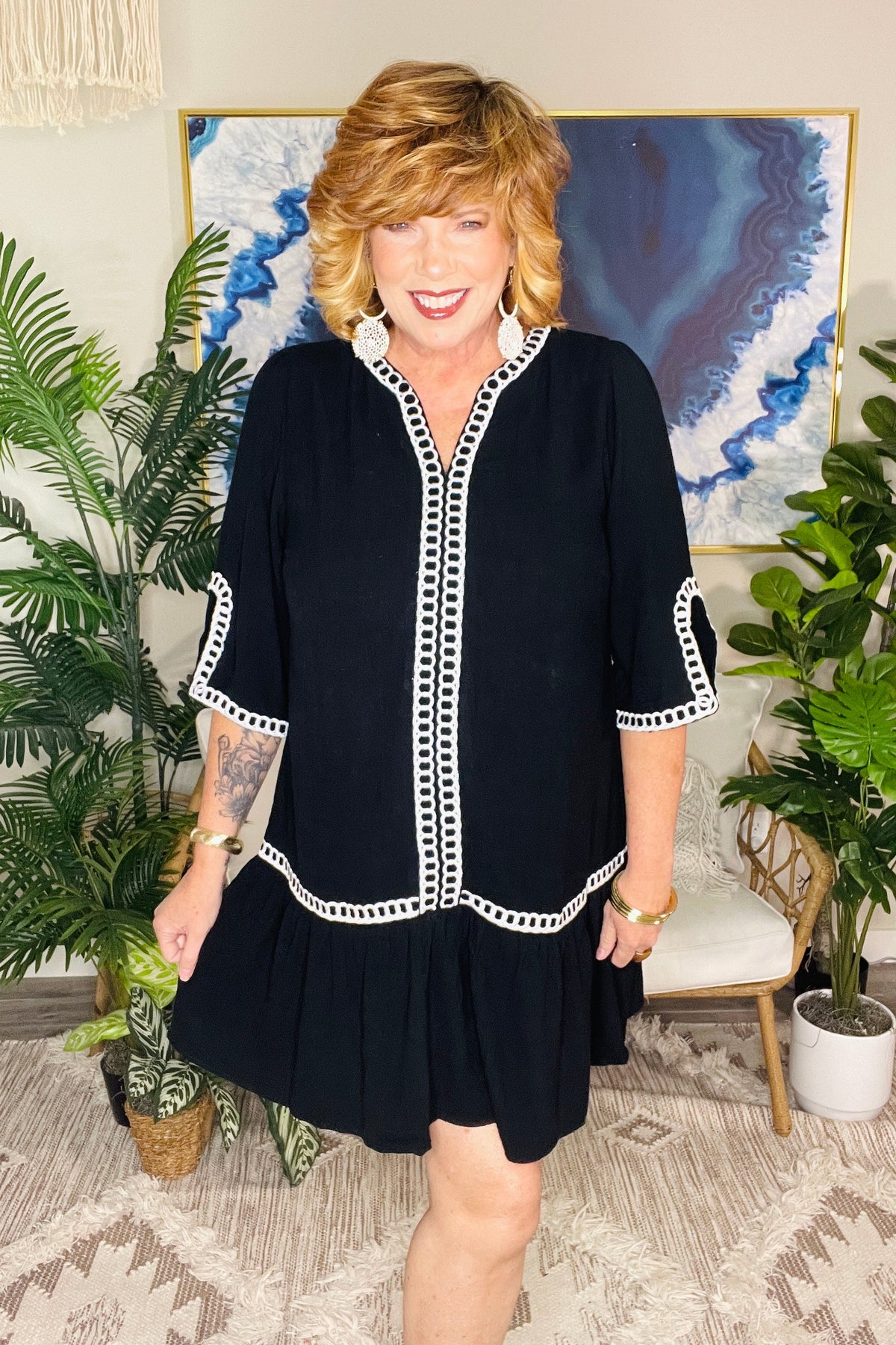 Just My Style Dress - DR257BK