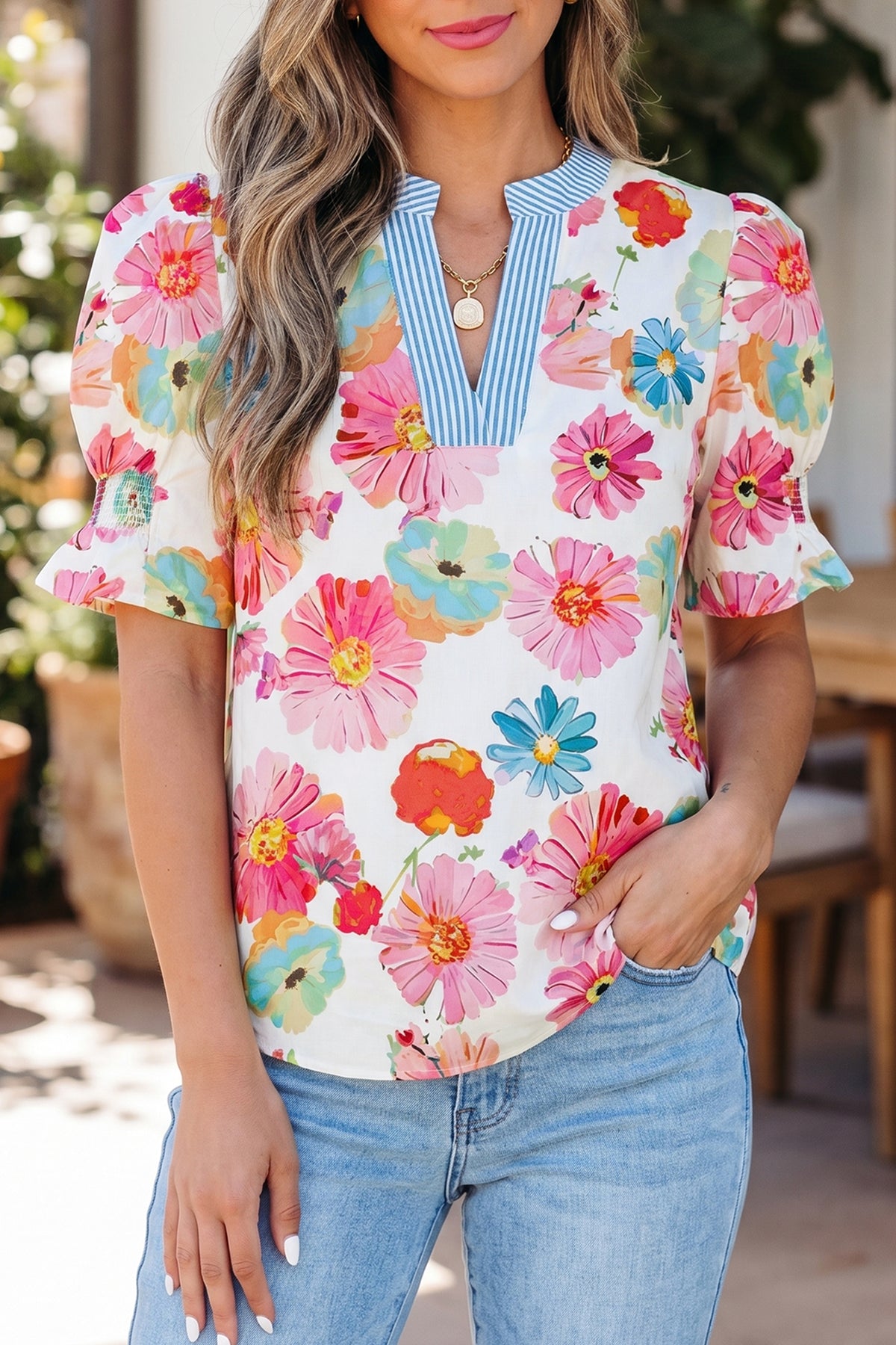 Blossom And Bloom Floral Top