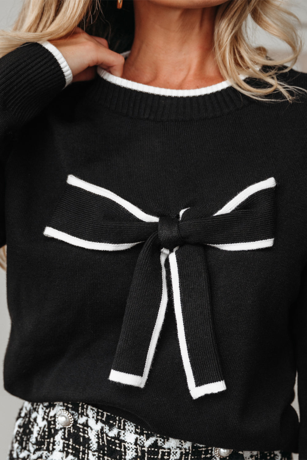 All About The Bow Sweater