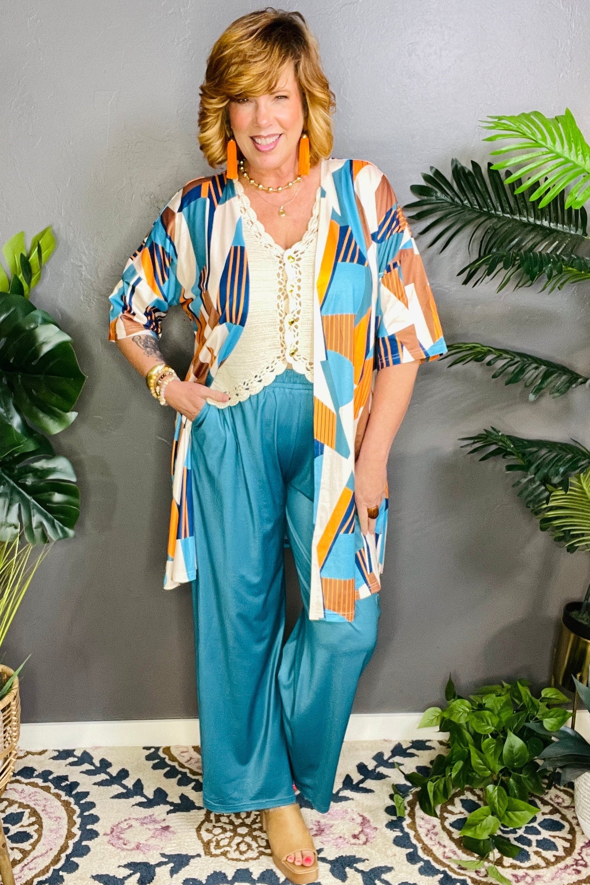Shore Thing Top And Pant Set - SET061MU