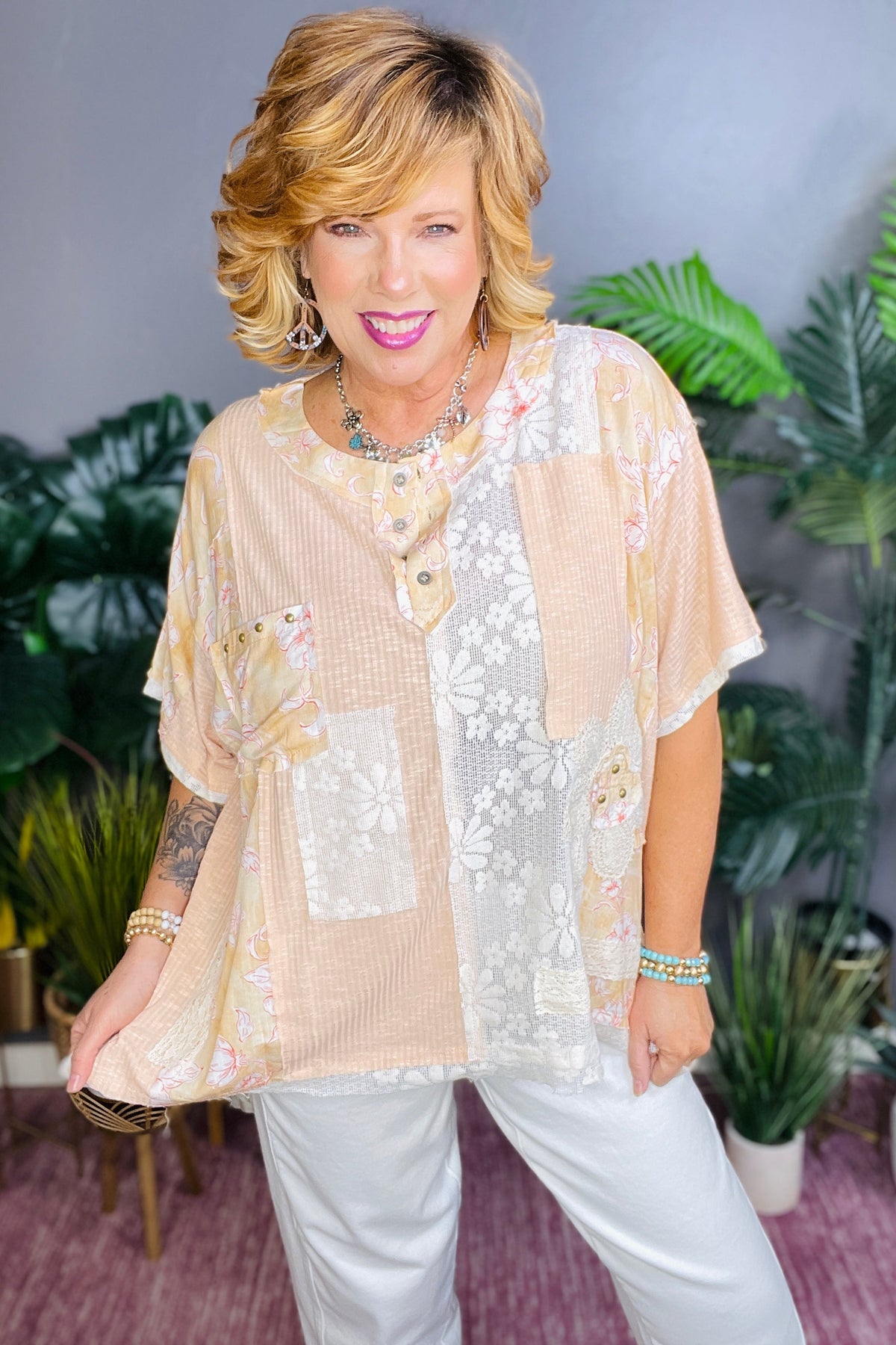 Peaceful Feelings Top - S324CP