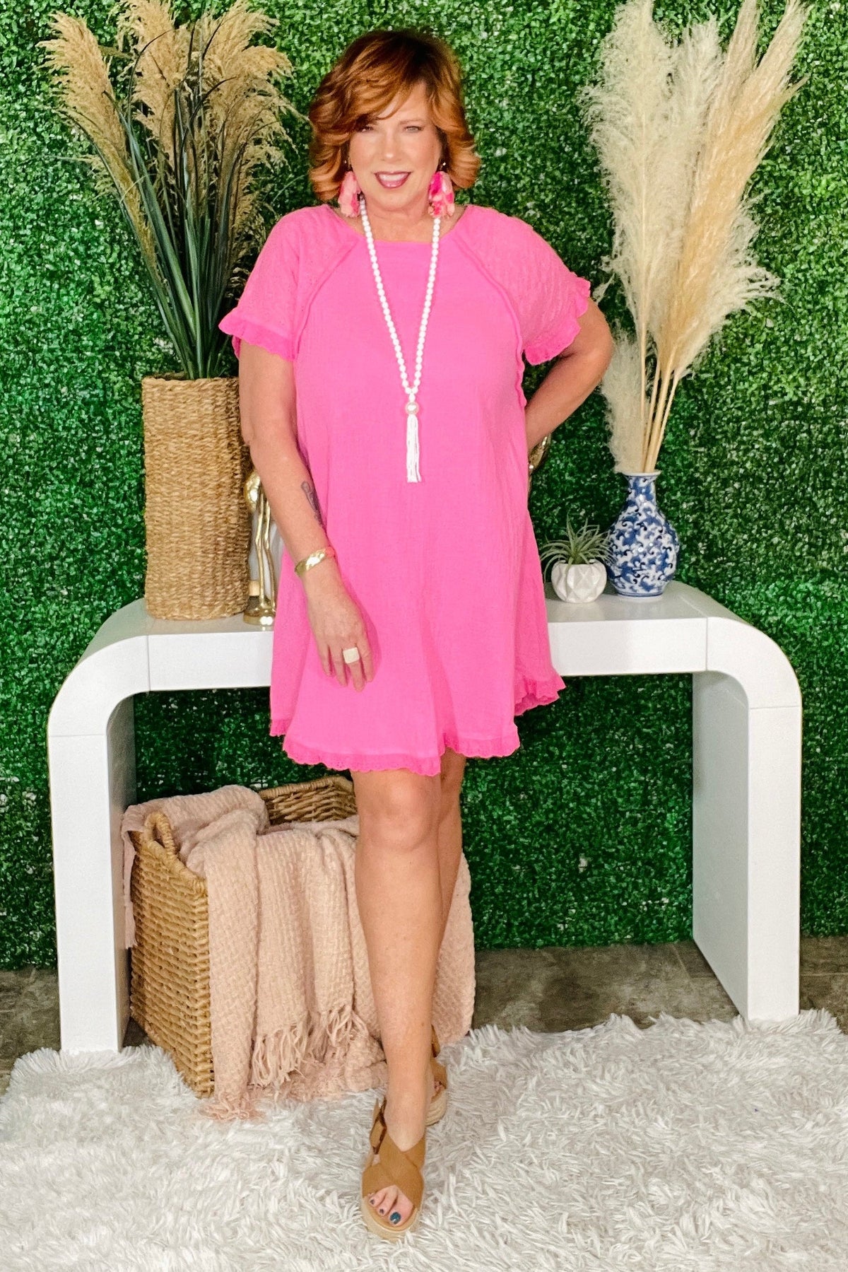 Show You The Way Pink Dress - DR084PK