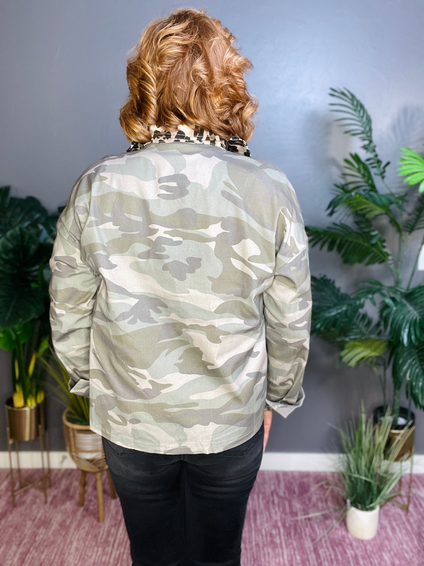 Can You See Me Now Camo jacket - OT038CA