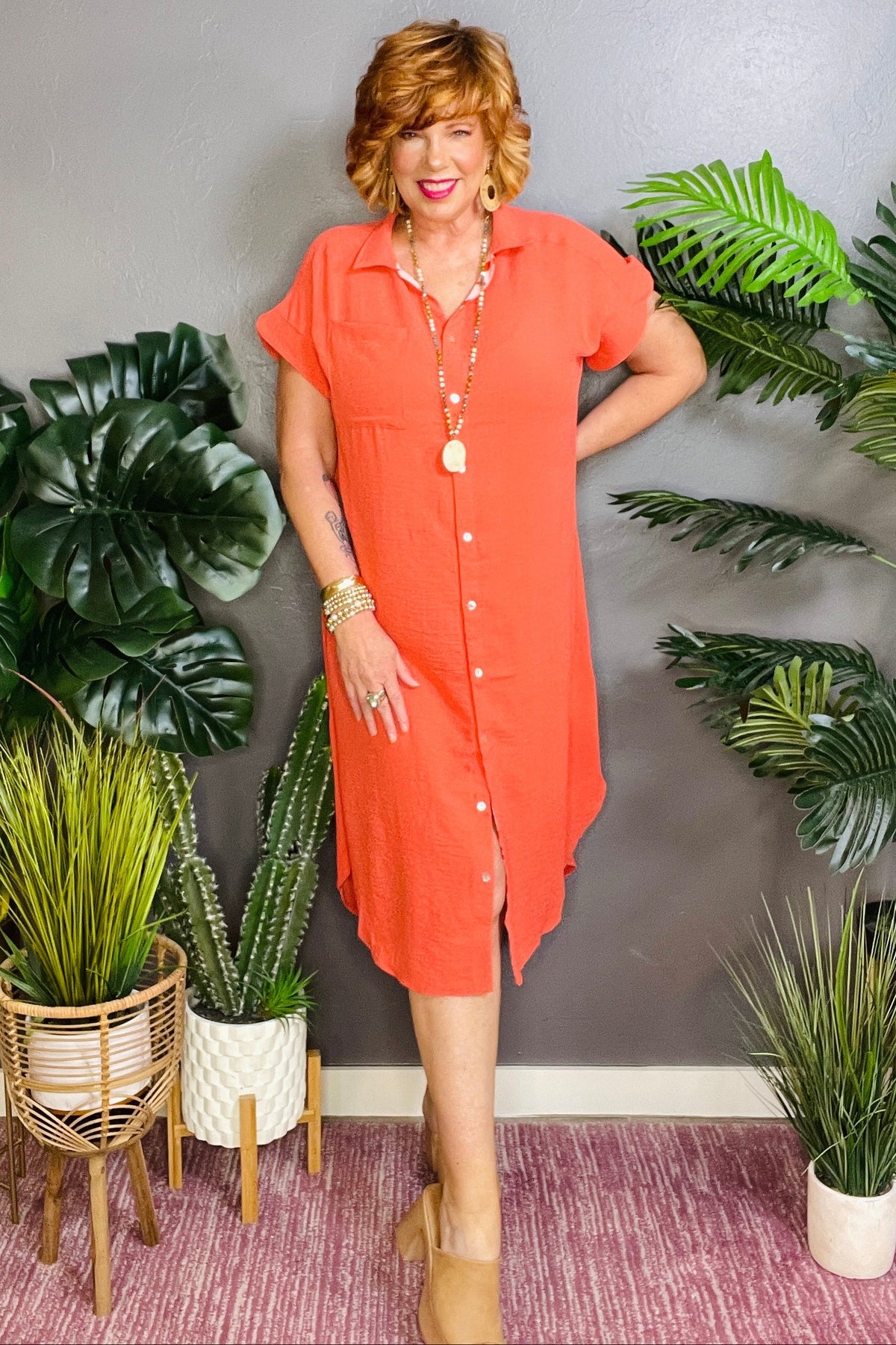 Casual Setting Dress - DR117CO