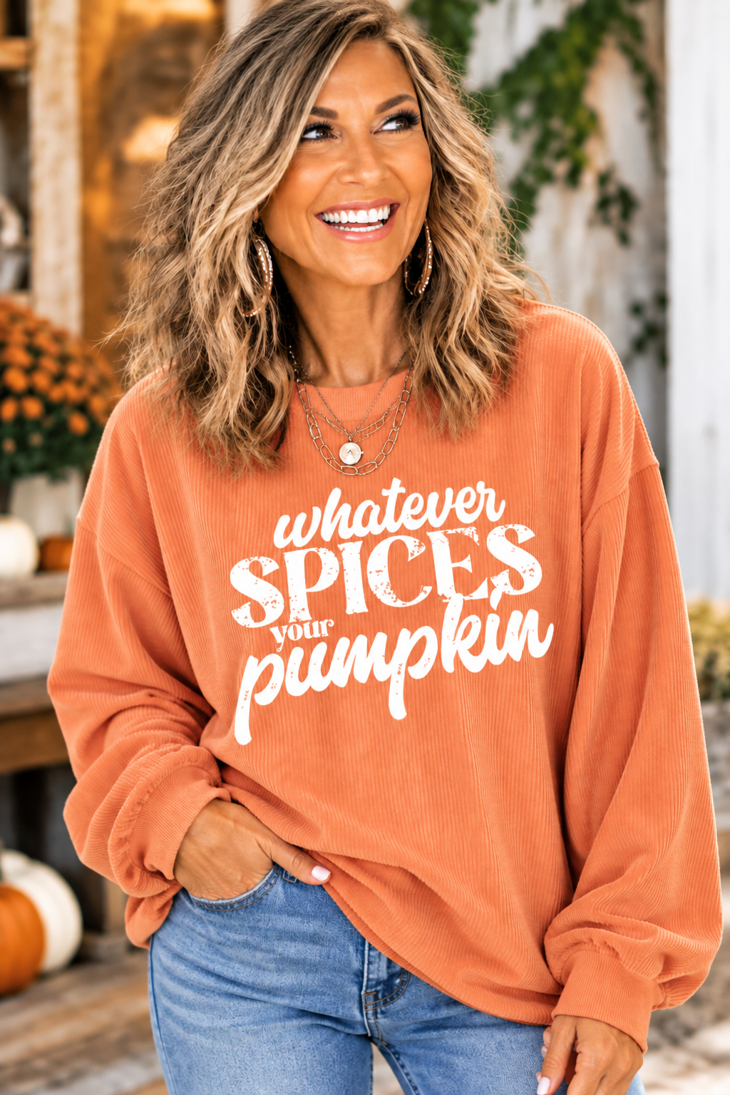 Whatever Spices Your Pumpkin Sweatshirt